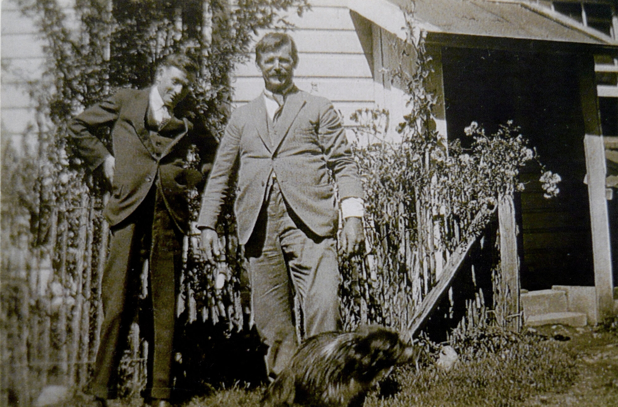 Frank Benge and Yorrie, Te Marua; ca. 1928