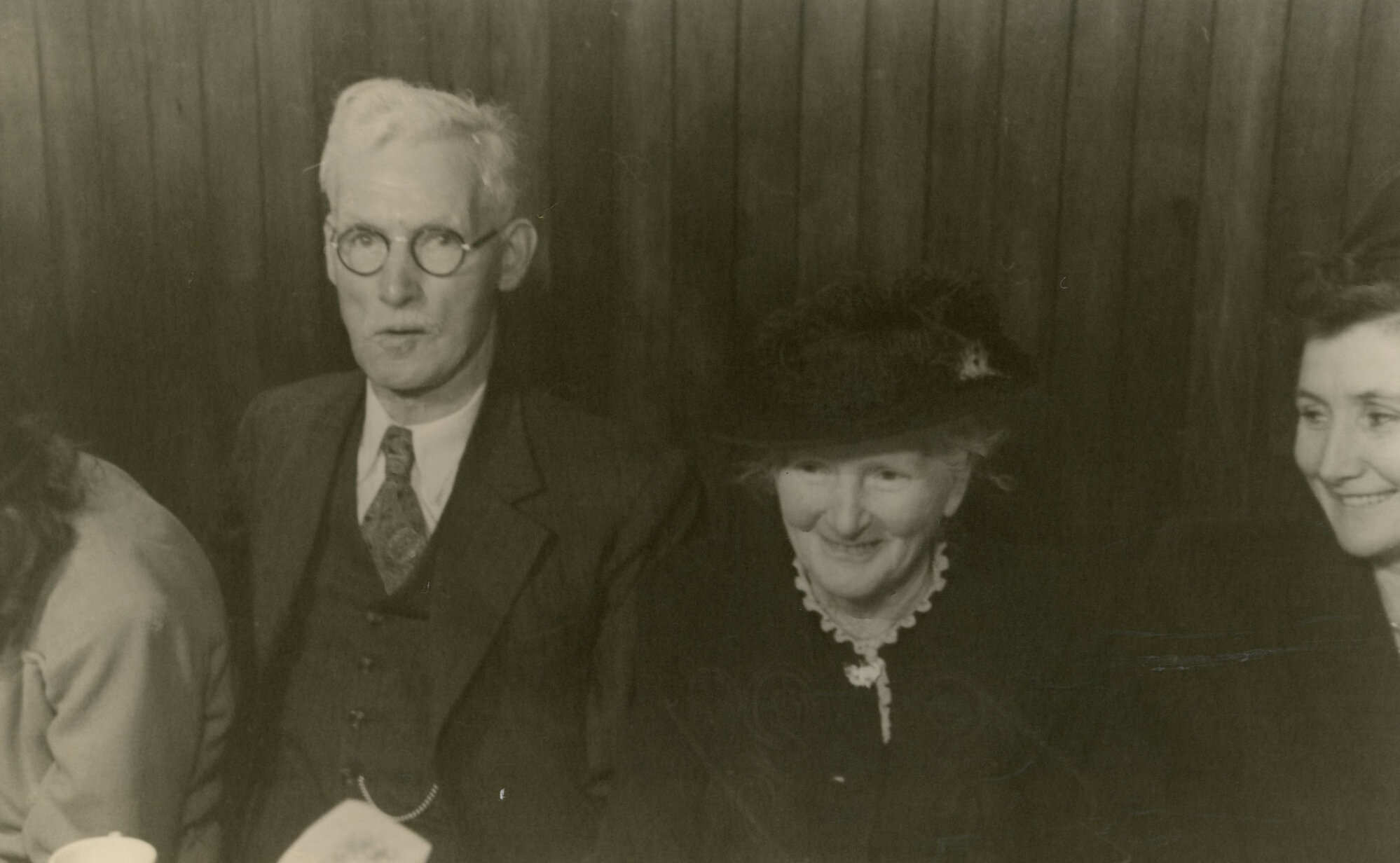 J.A. Hazelwood and Margaret Hazelwood; ca. 1950s