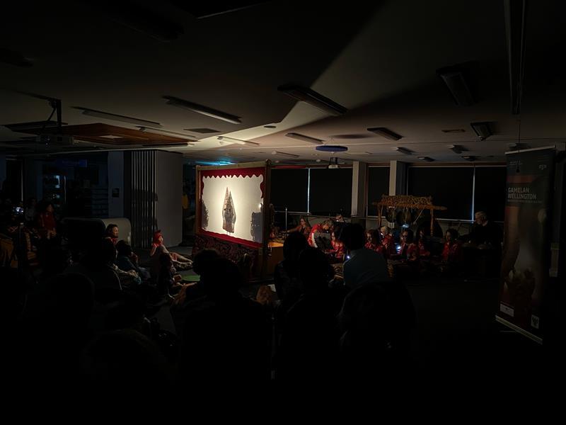  Upper Hutt Libraries; Wayang Kulit Performance of Ciptoning; November 2023