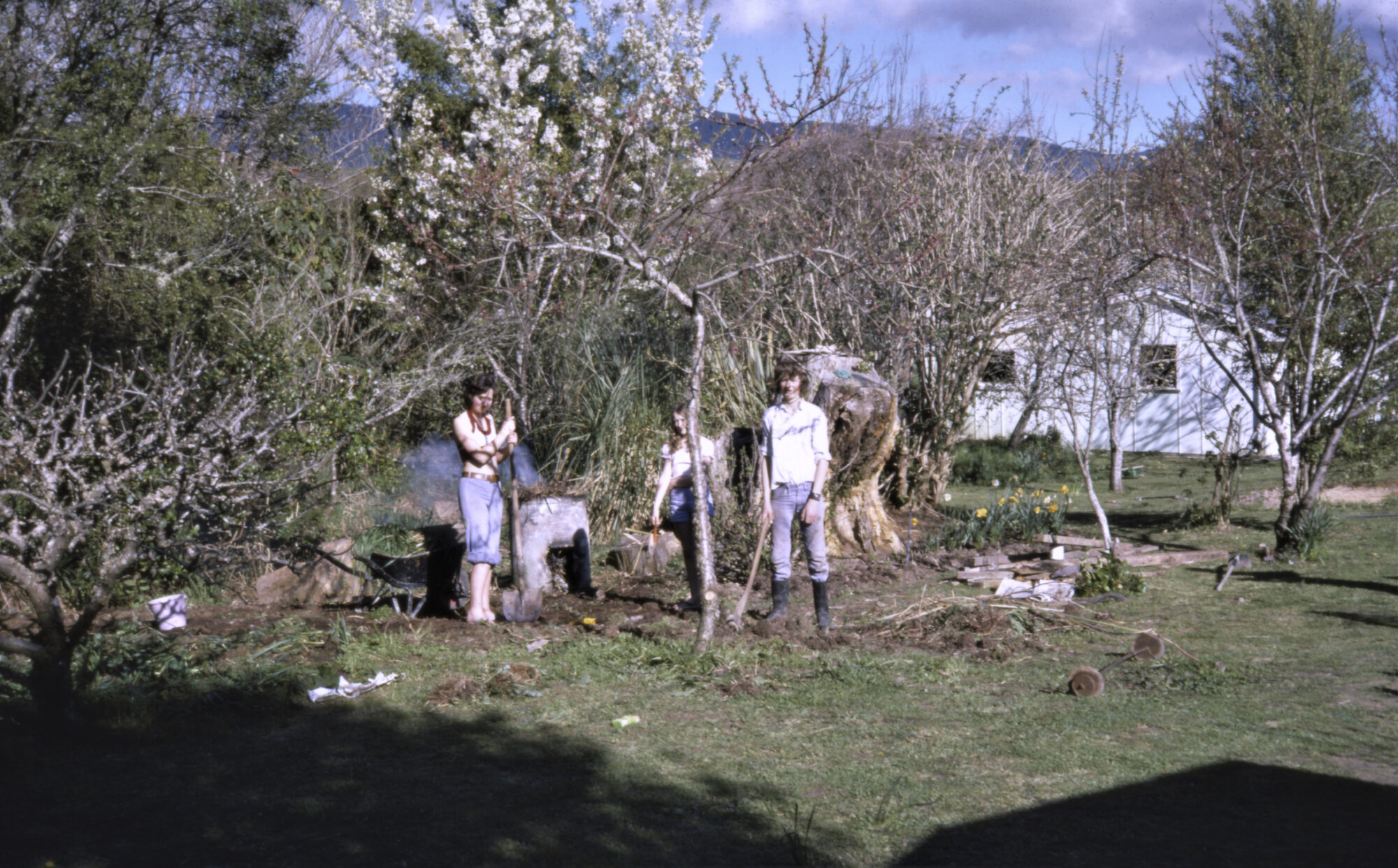 Vin Benge's Backyard; ca. 1970s
