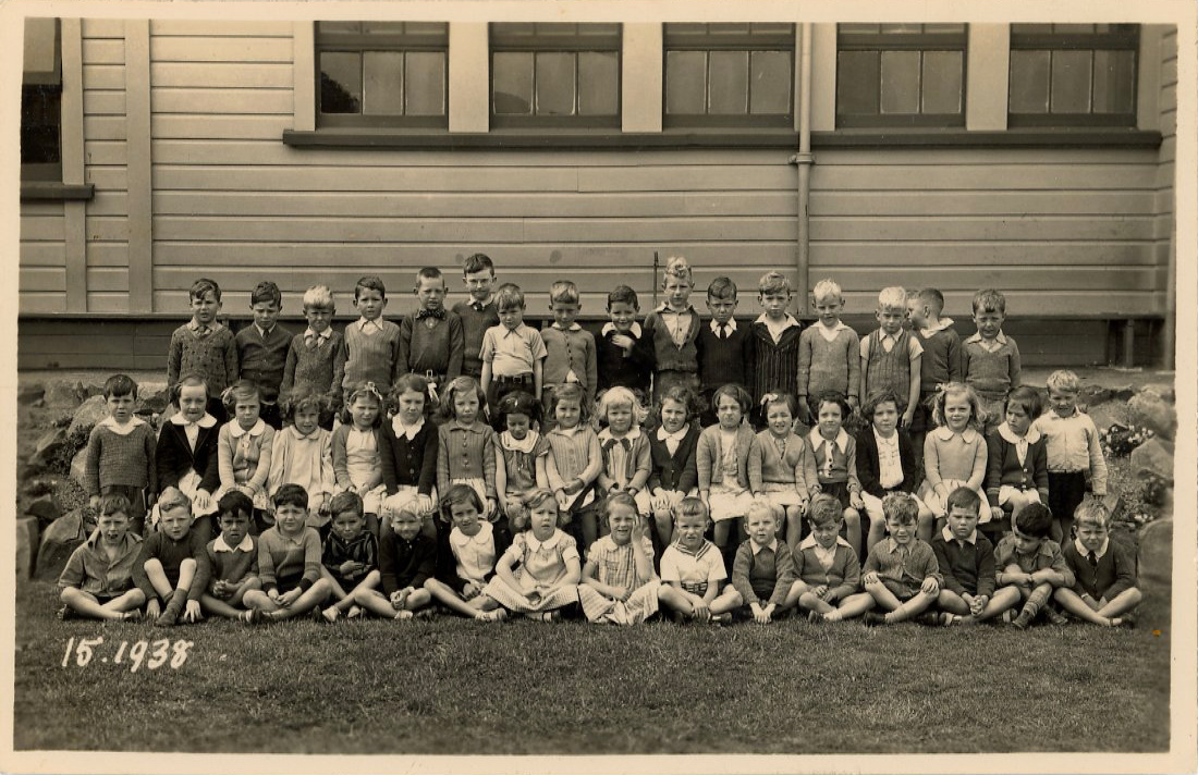 Upper Hutt Primary School; Class Photo; 1938