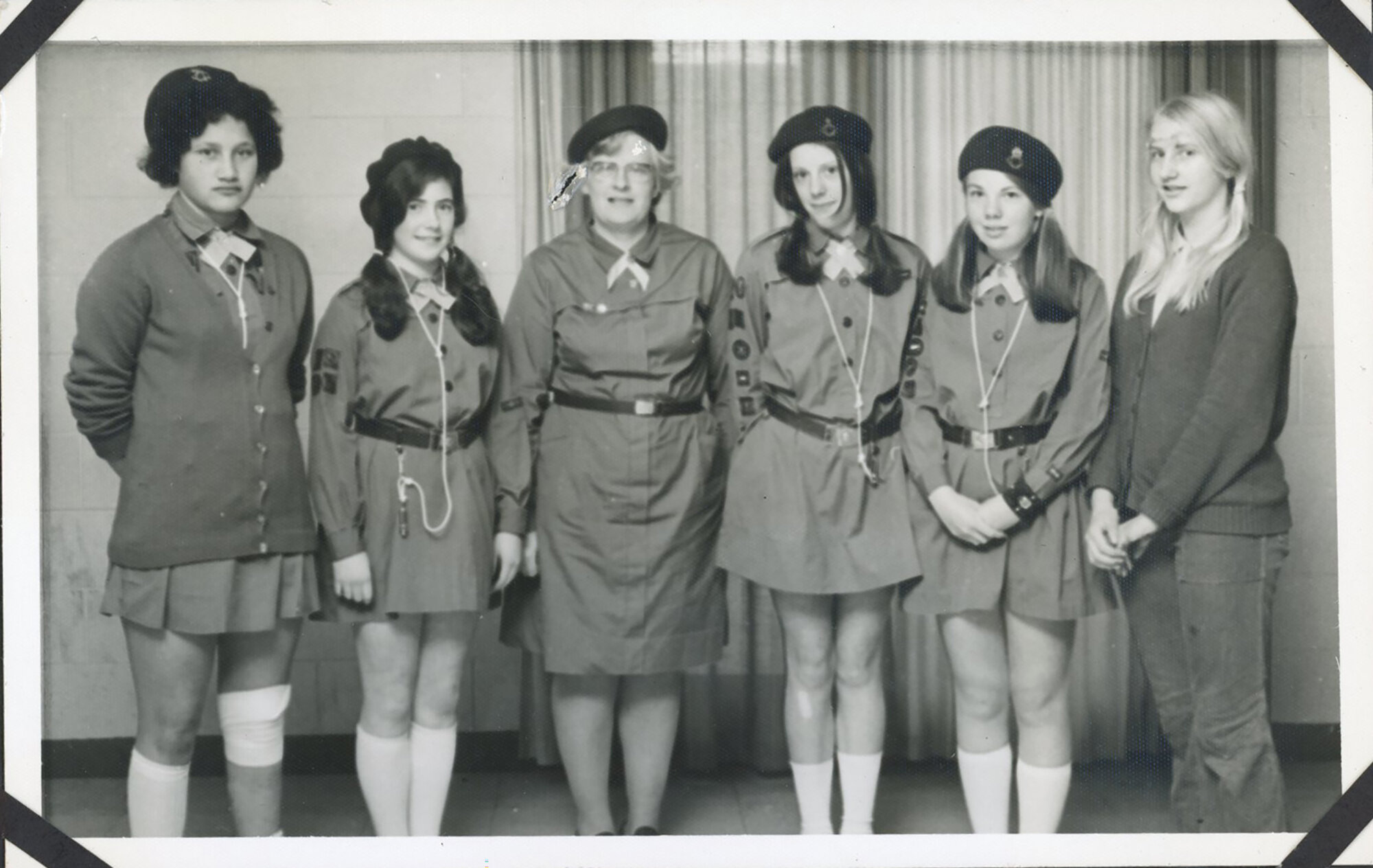 Civil Defence First Aid Competition; 4th Coy; Girl Guides; 1974