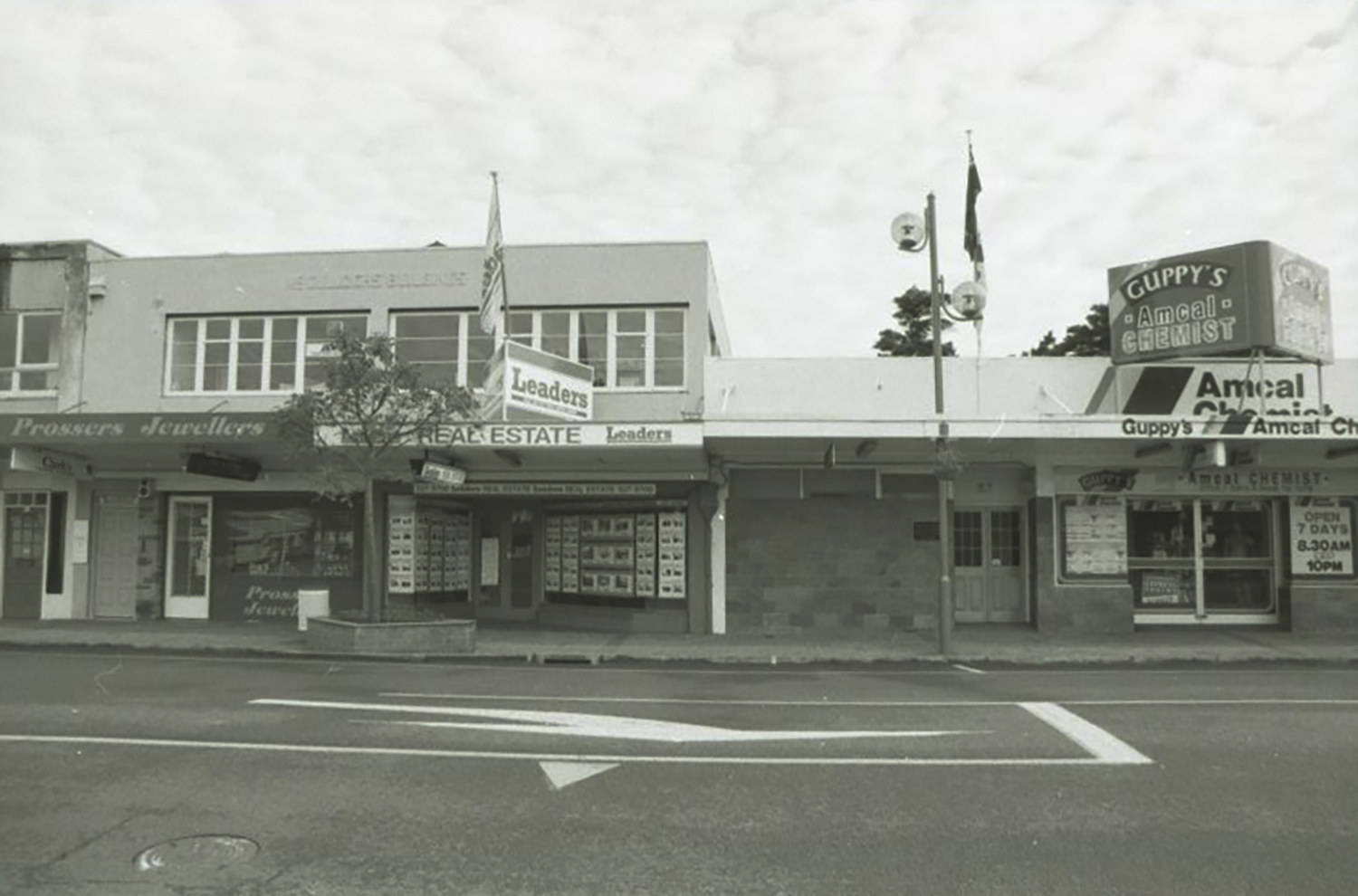 Main Street; Guppy's Chemist; 1996