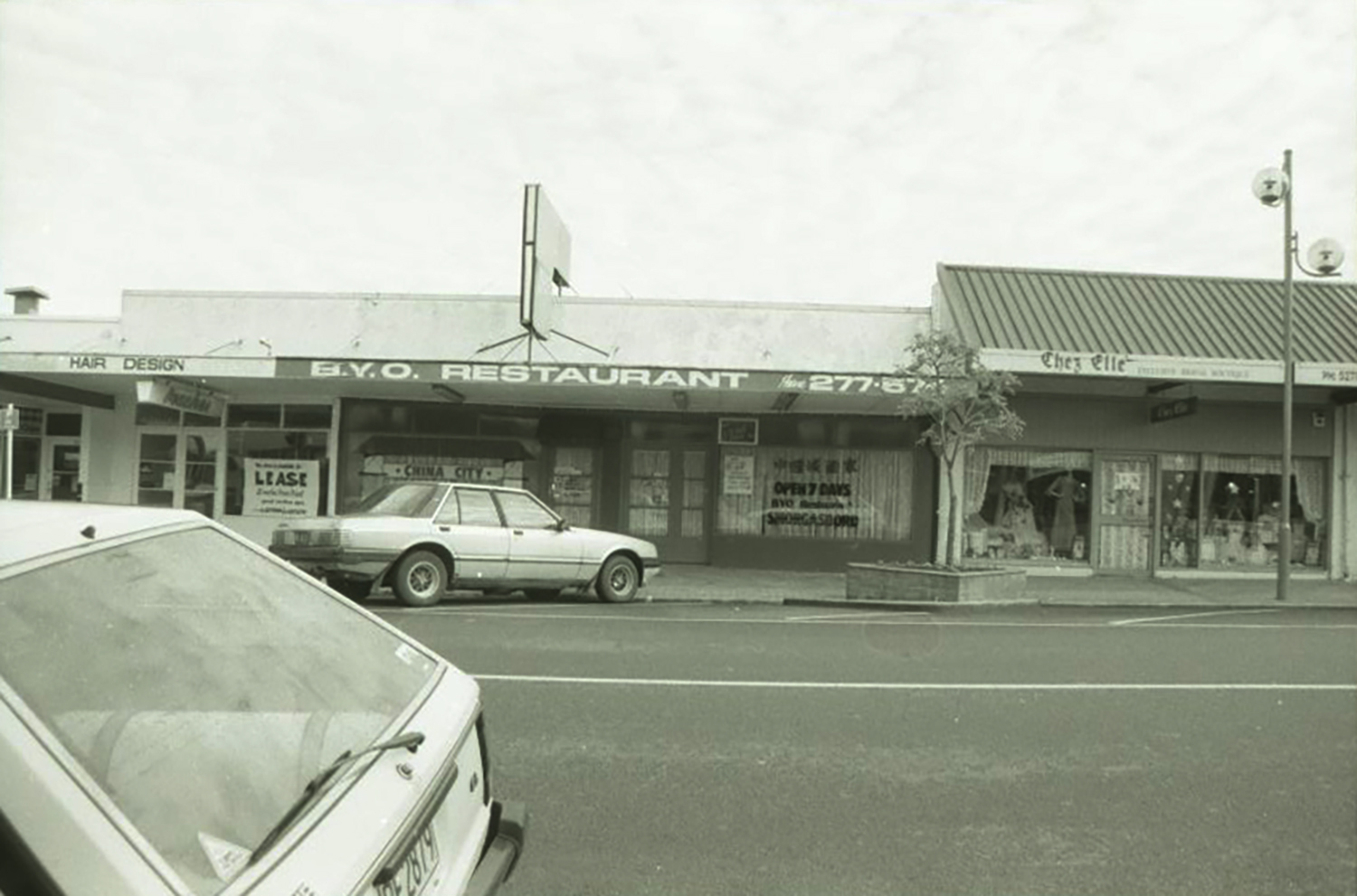 Main Street; China City Restaurant; 1996
