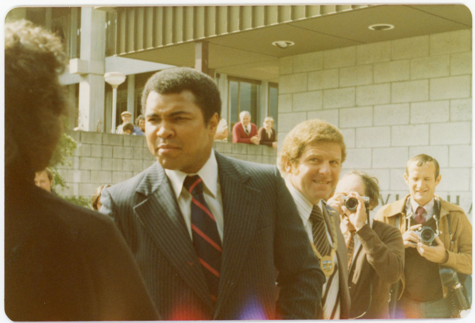 Muhammad Ali visits Upper Hutt; 23 February 1979