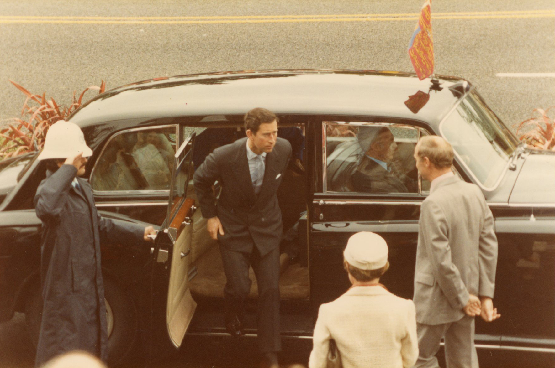 Royal Visit; Prince Charles and Princess Diana; 1983