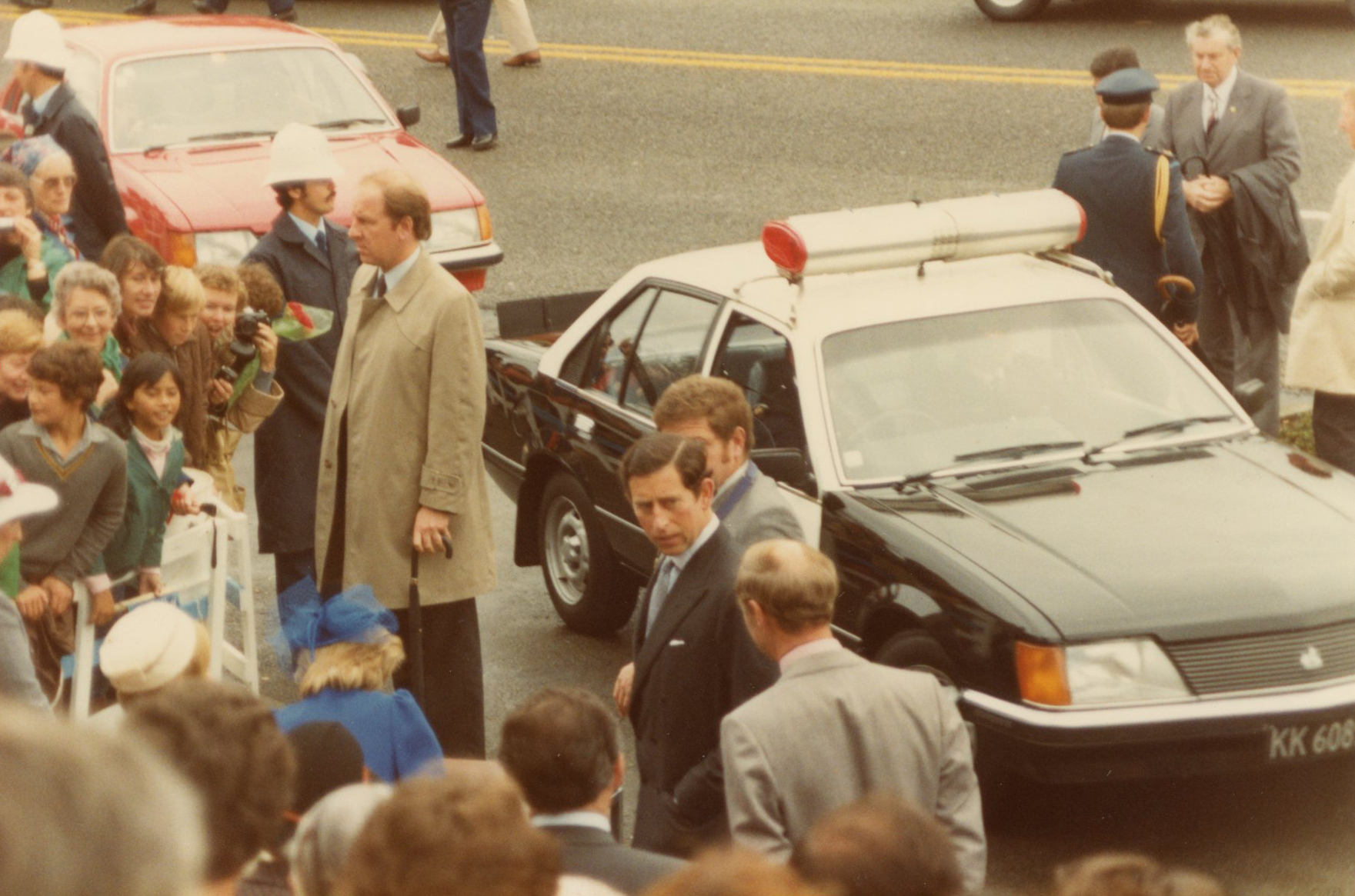 Royal Visit; Prince Charles and Princess Diana; 1983