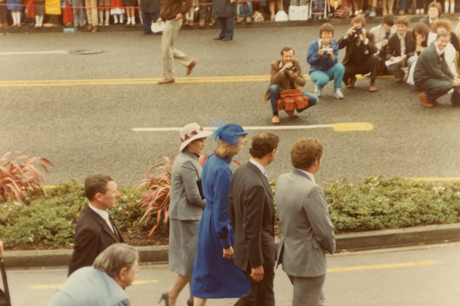Royal Visit; Prince Charles and Princess Diana; 1983