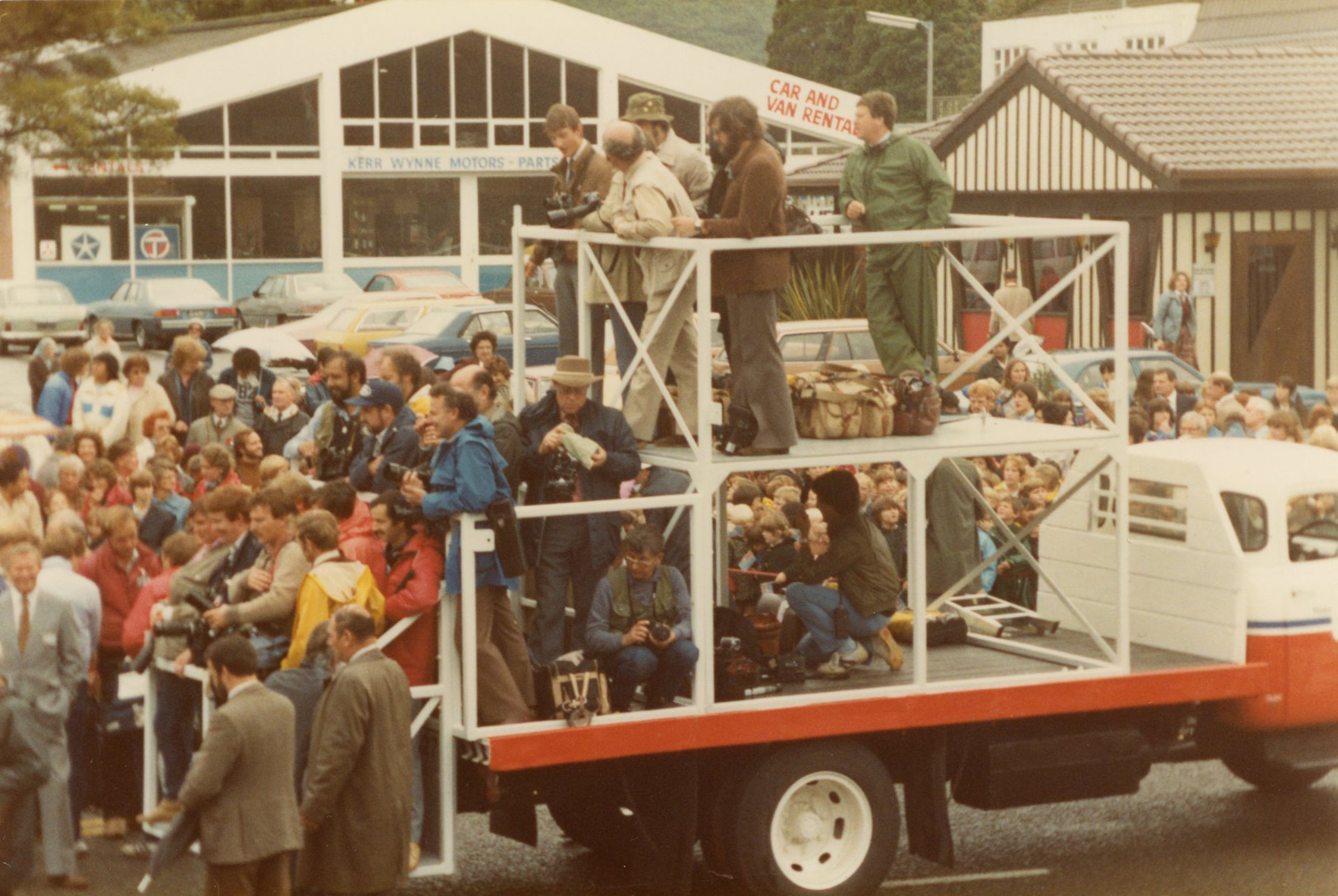 Royal Visit; Prince Charles and Princess Diana; 1983