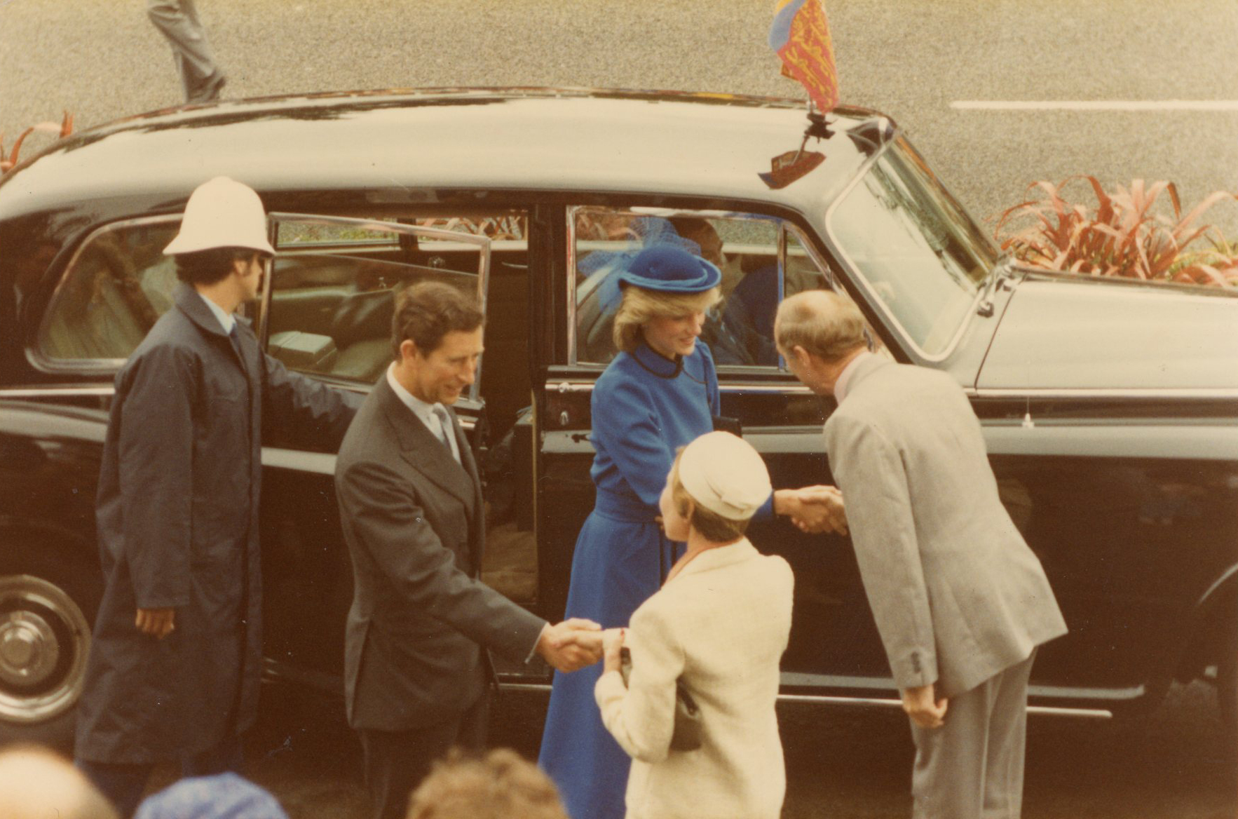 Royal Visit; Prince Charles and Princess Diana; 1983