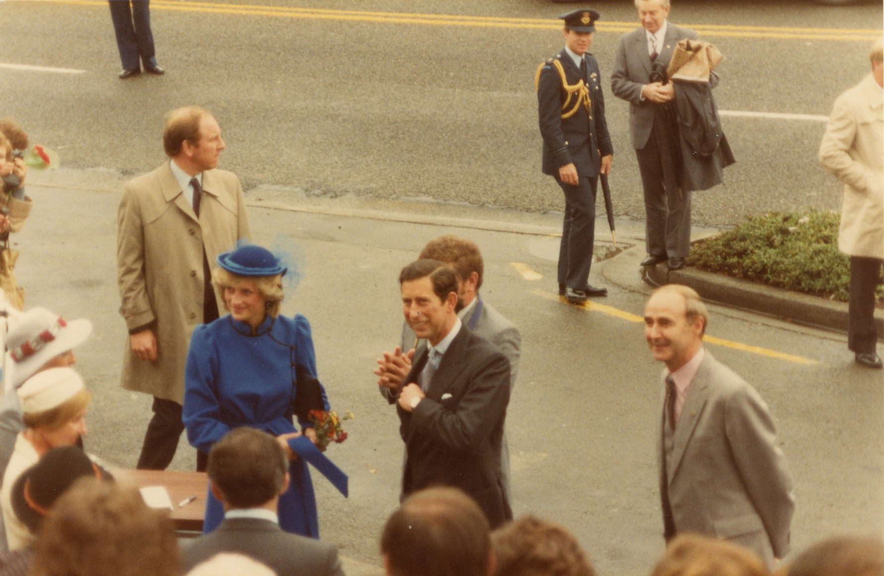 Royal Visit; Prince Charles and Princess Diana; 1983