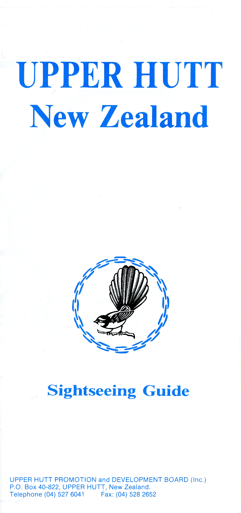 Upper Hutt sightseeing guide, c.1990s