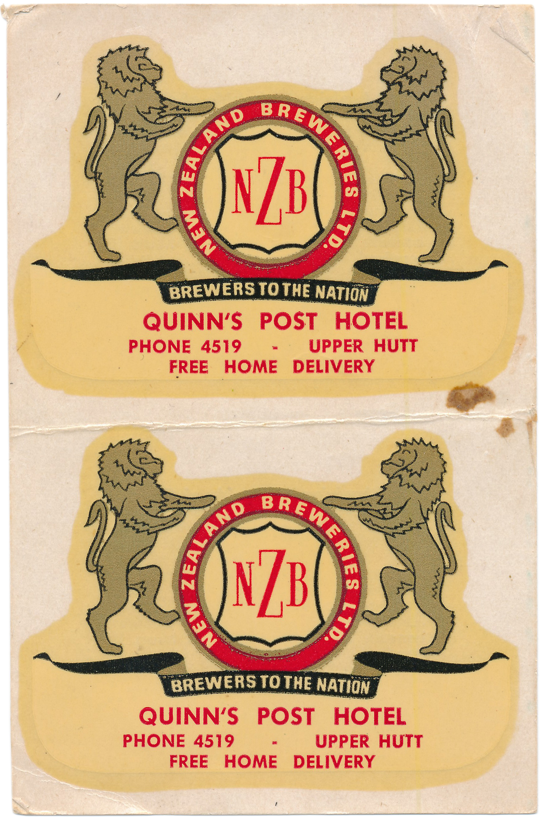 Transfer; Quinn's Post