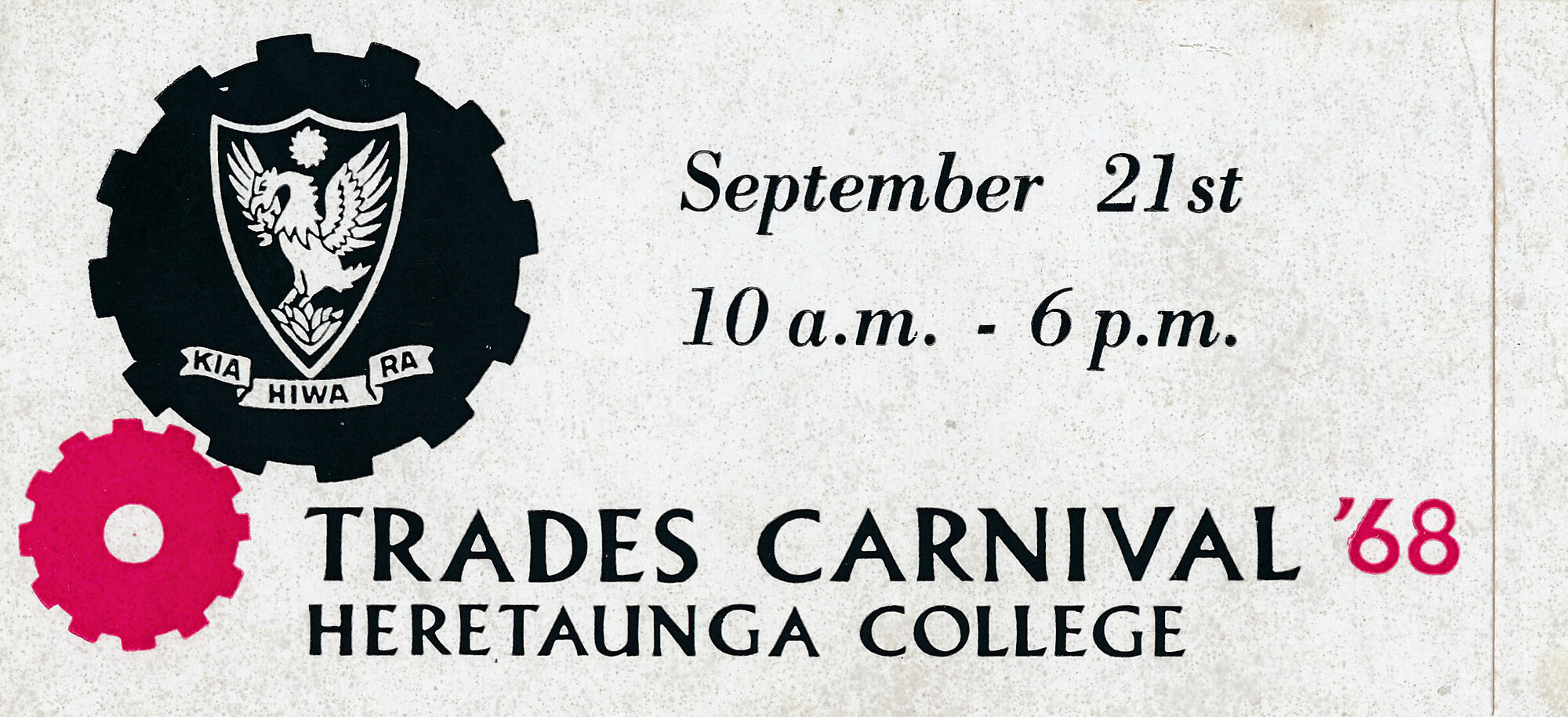 Sticker; Trades Carnival