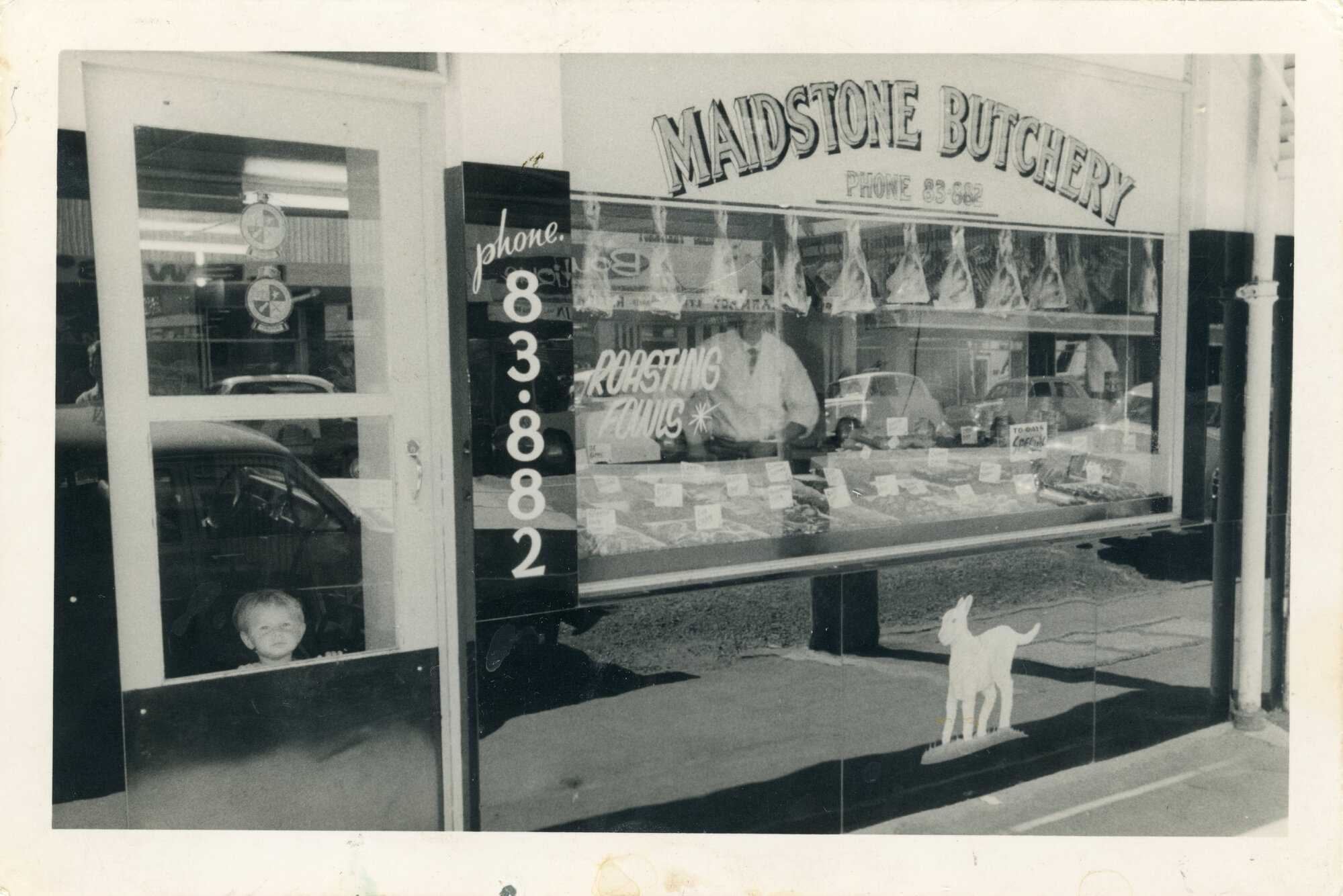 Maidstone Butchery; Shopfront; ca. 1966-1970
