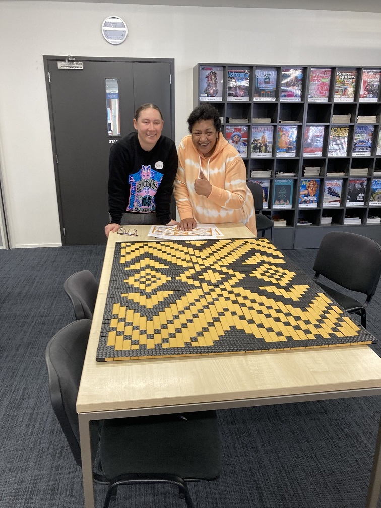 Upper Hutt Libraries; Tukutuku Panel Workshop; June 2024