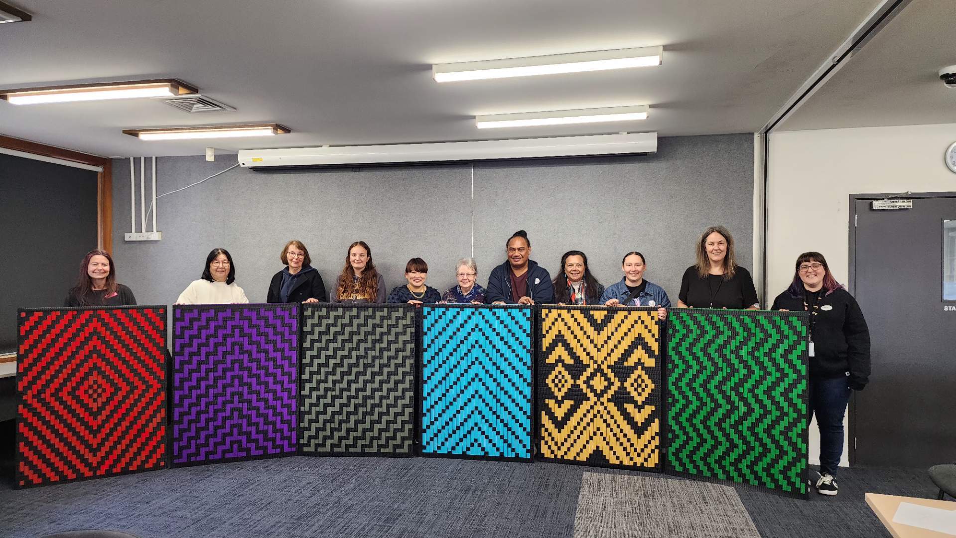 Upper Hutt Libraries; Tukutuku Panel Workshop; June 2024