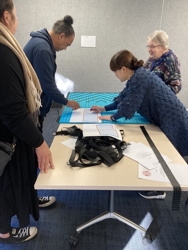 Upper Hutt Libraries; Tukutuku Panel Workshop; June 2024
