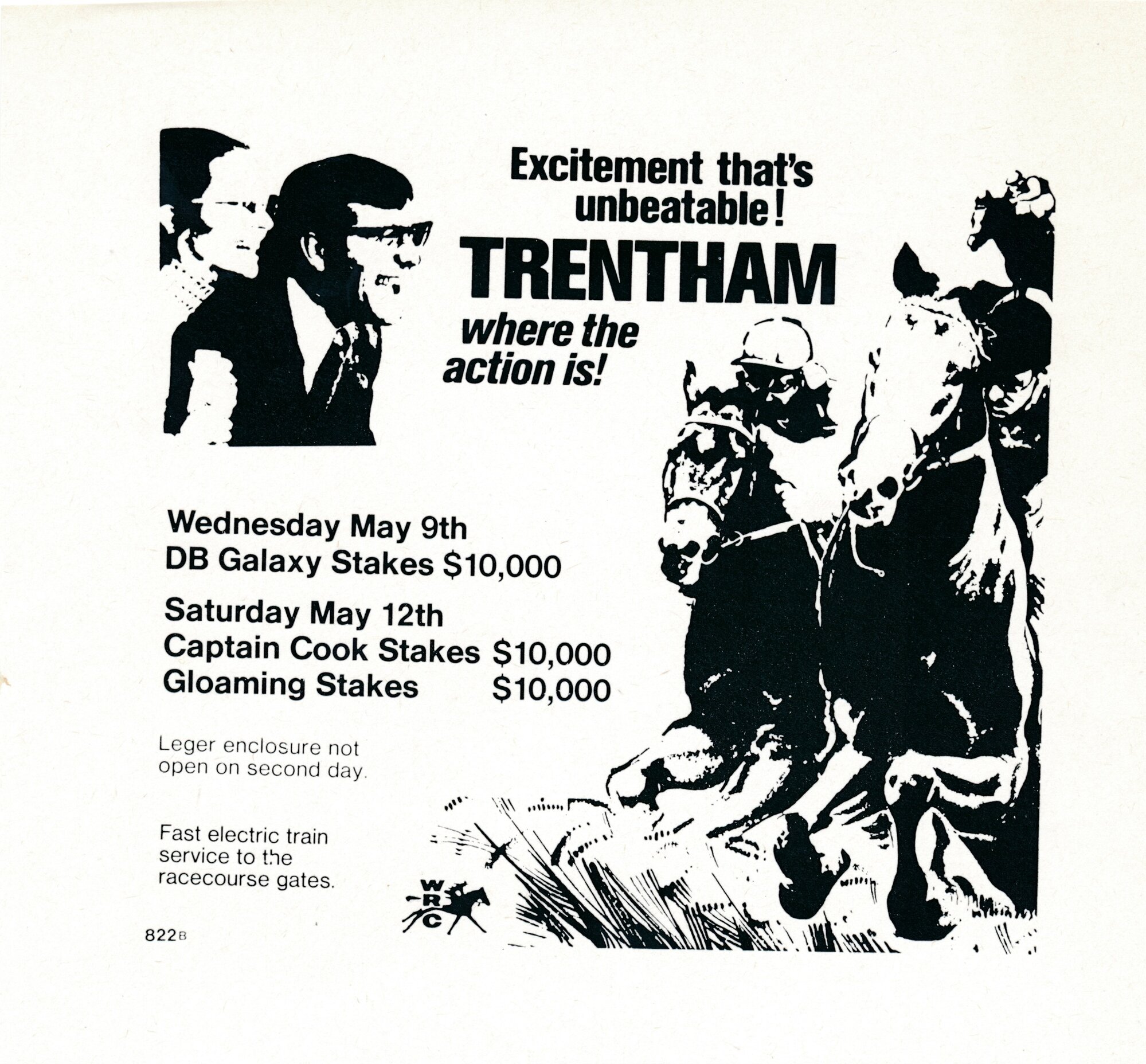 Wellington Racing Club; Advertising Mock Up