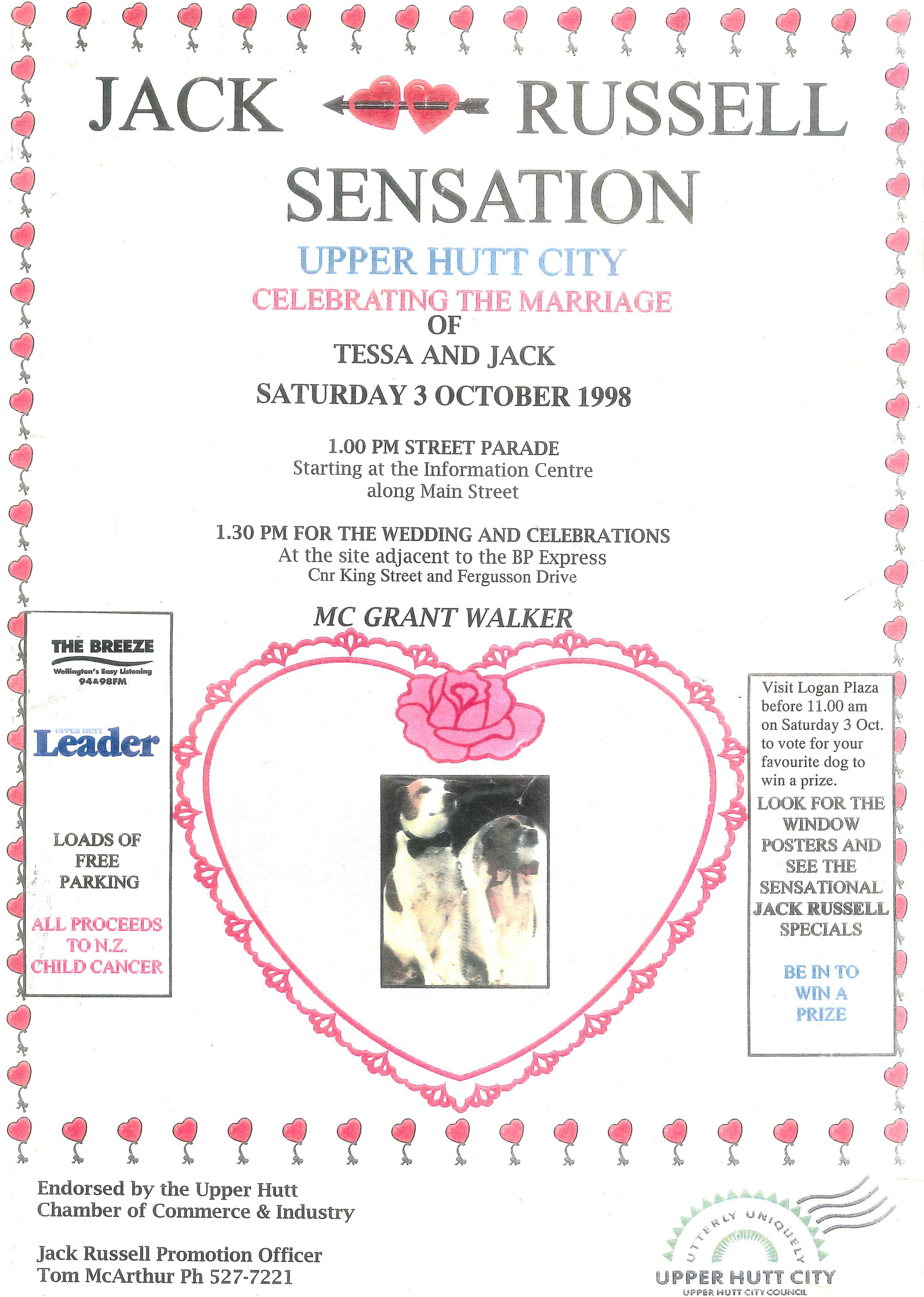 Tessa and Jack's wedding; Advertisment