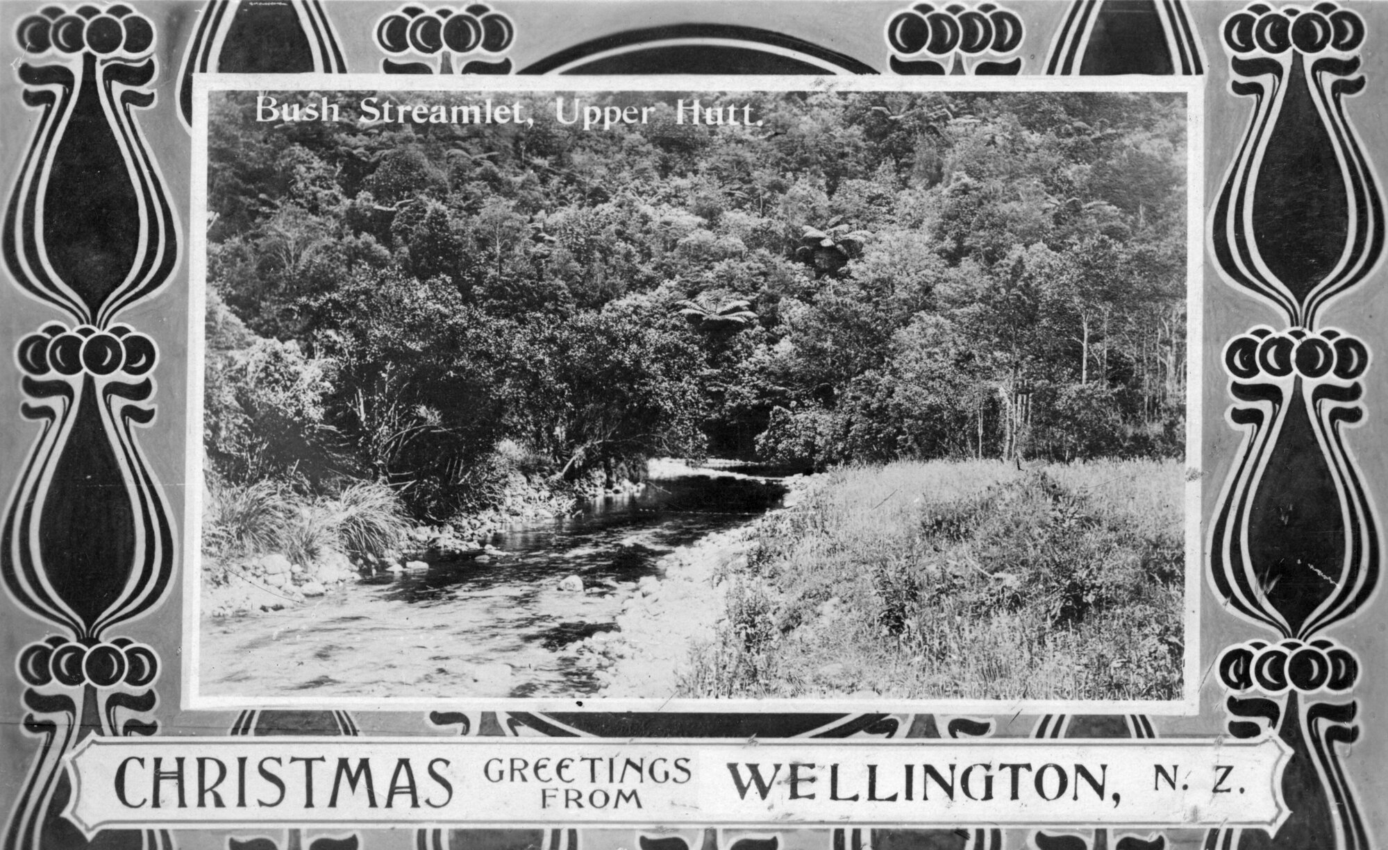 Bush streamlet; Barton's Bush [?]
