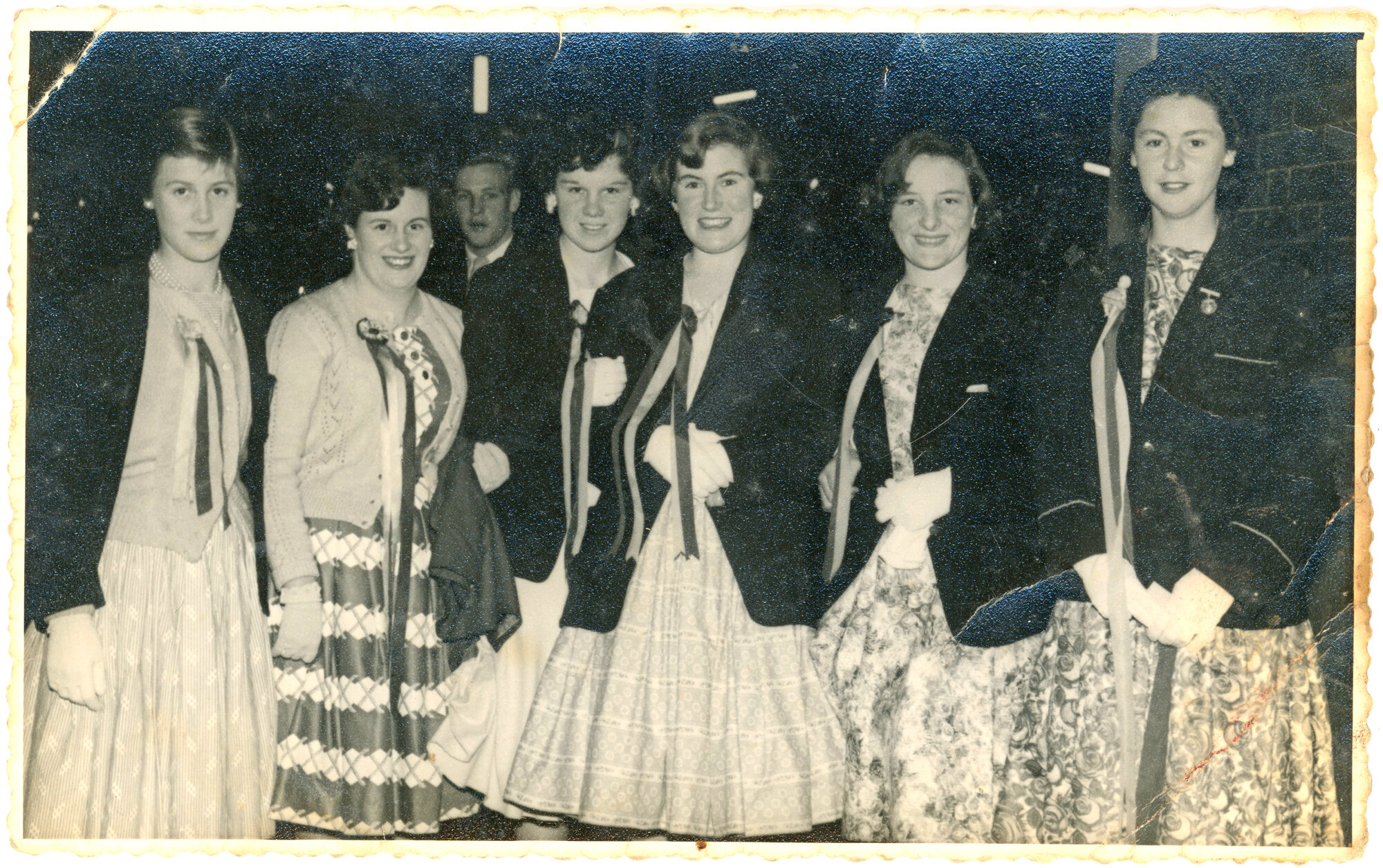 Dance for Upper Hutt Basketball [Netball] Girls; ca. 1958