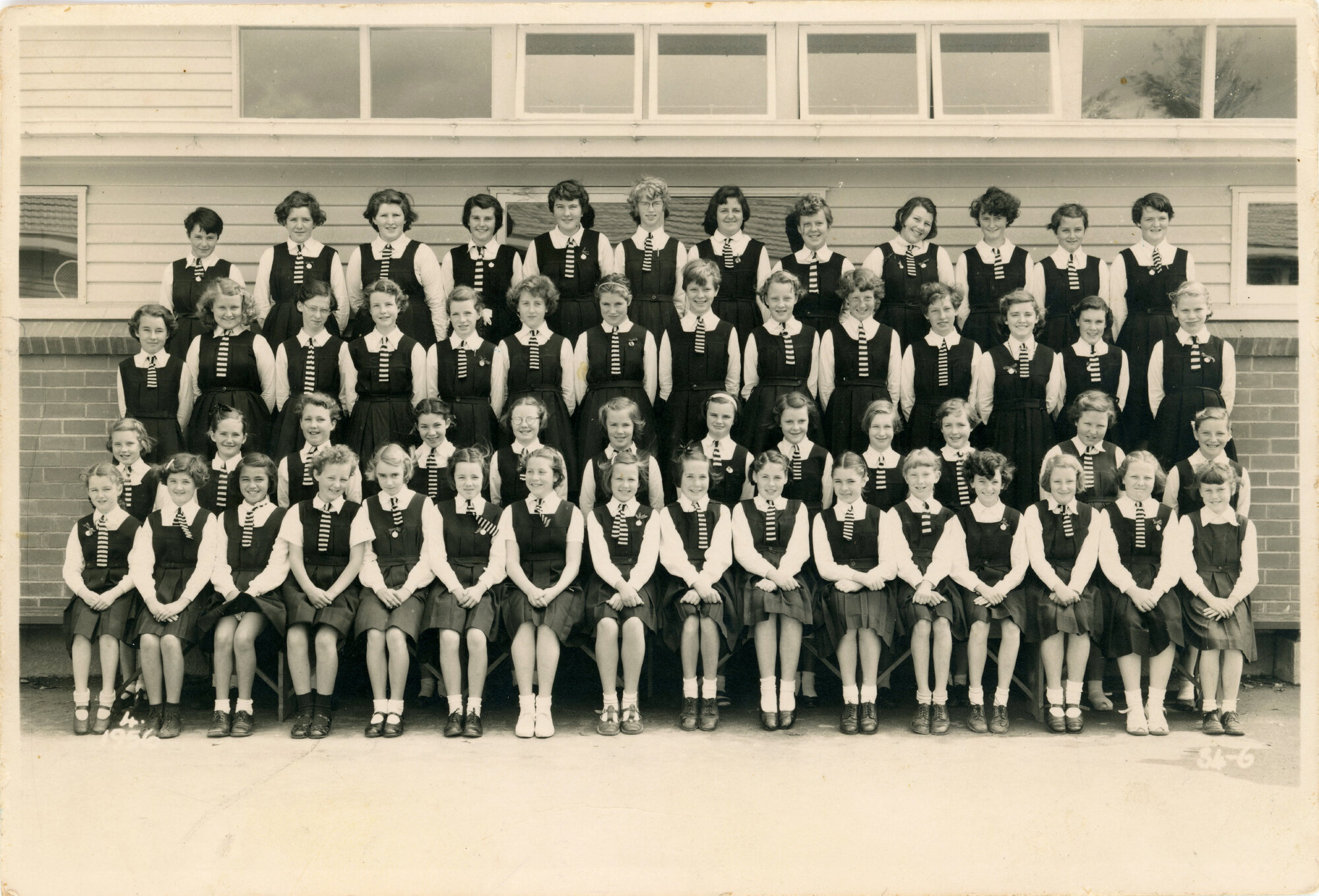 St Josephs School photo, 1956