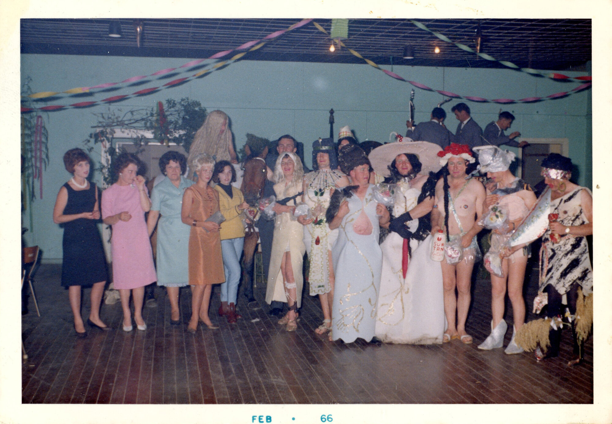 Felt and Textiles Christmas Party; 1965