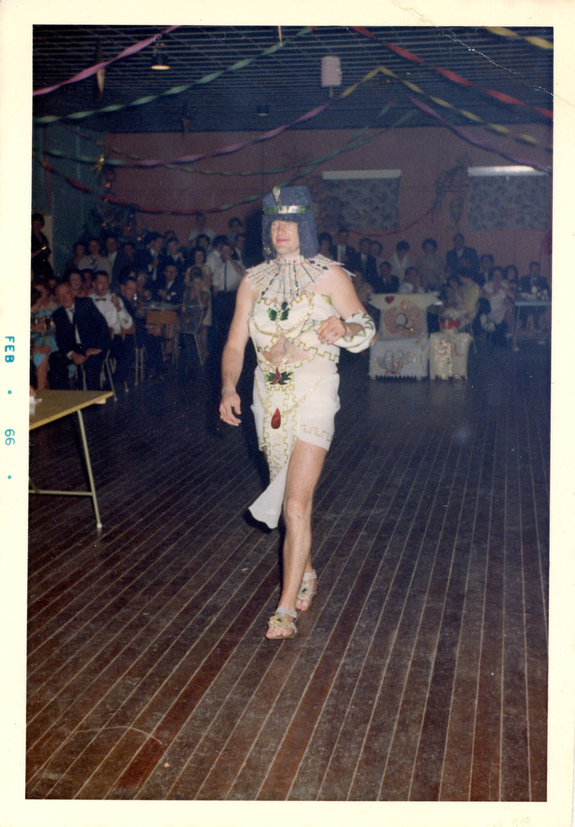 Felt and Textiles Christmas Party; Miss Egypt; 1965