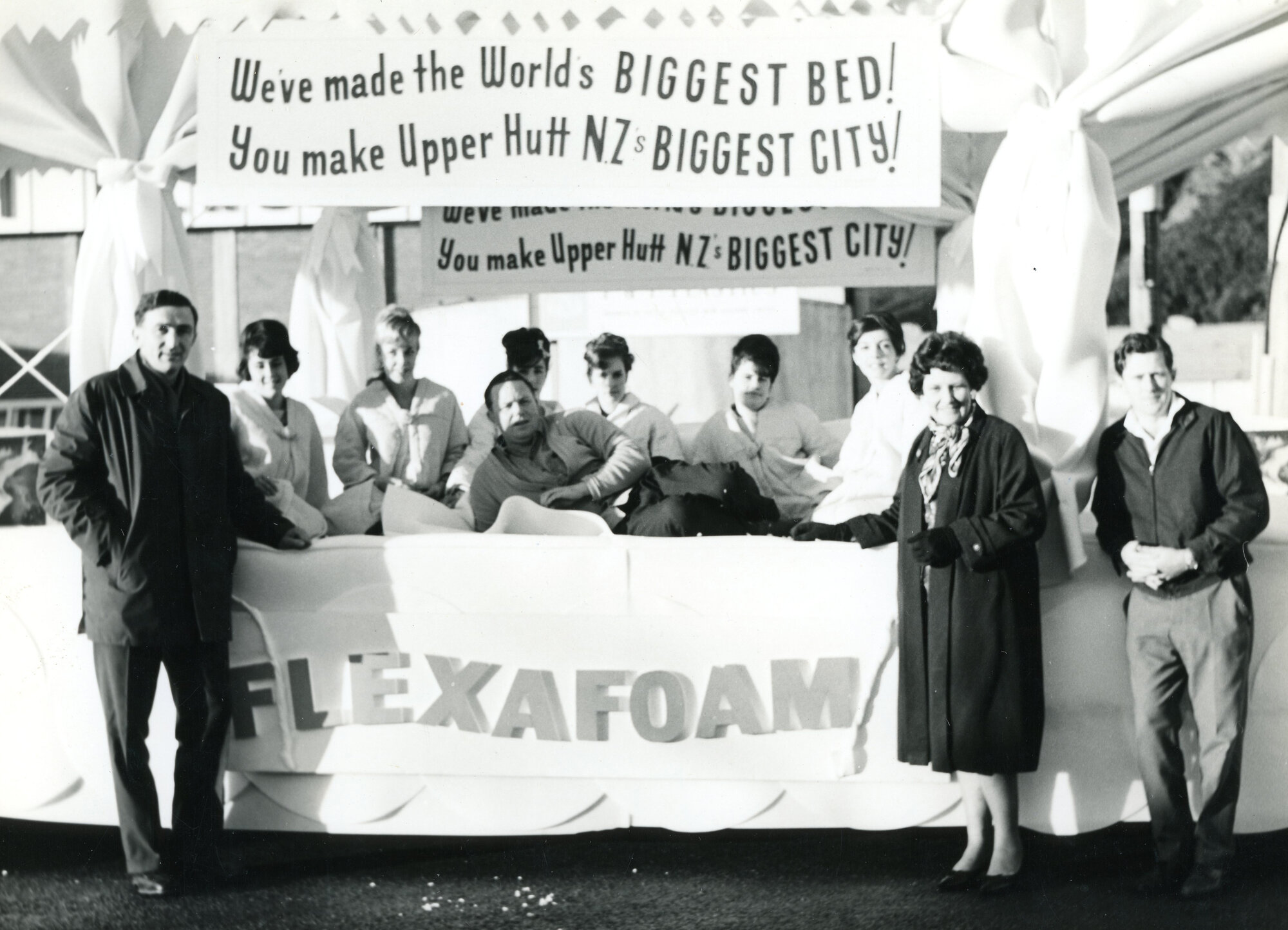 Felt and Textiles Float; City Status Procession; 1966