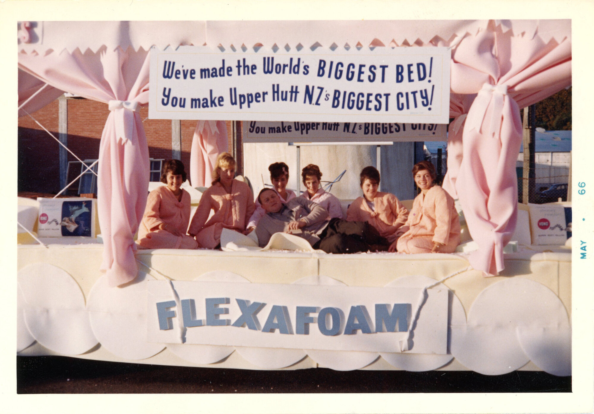 Felt and Textiles Float; City Status Procession; 1966