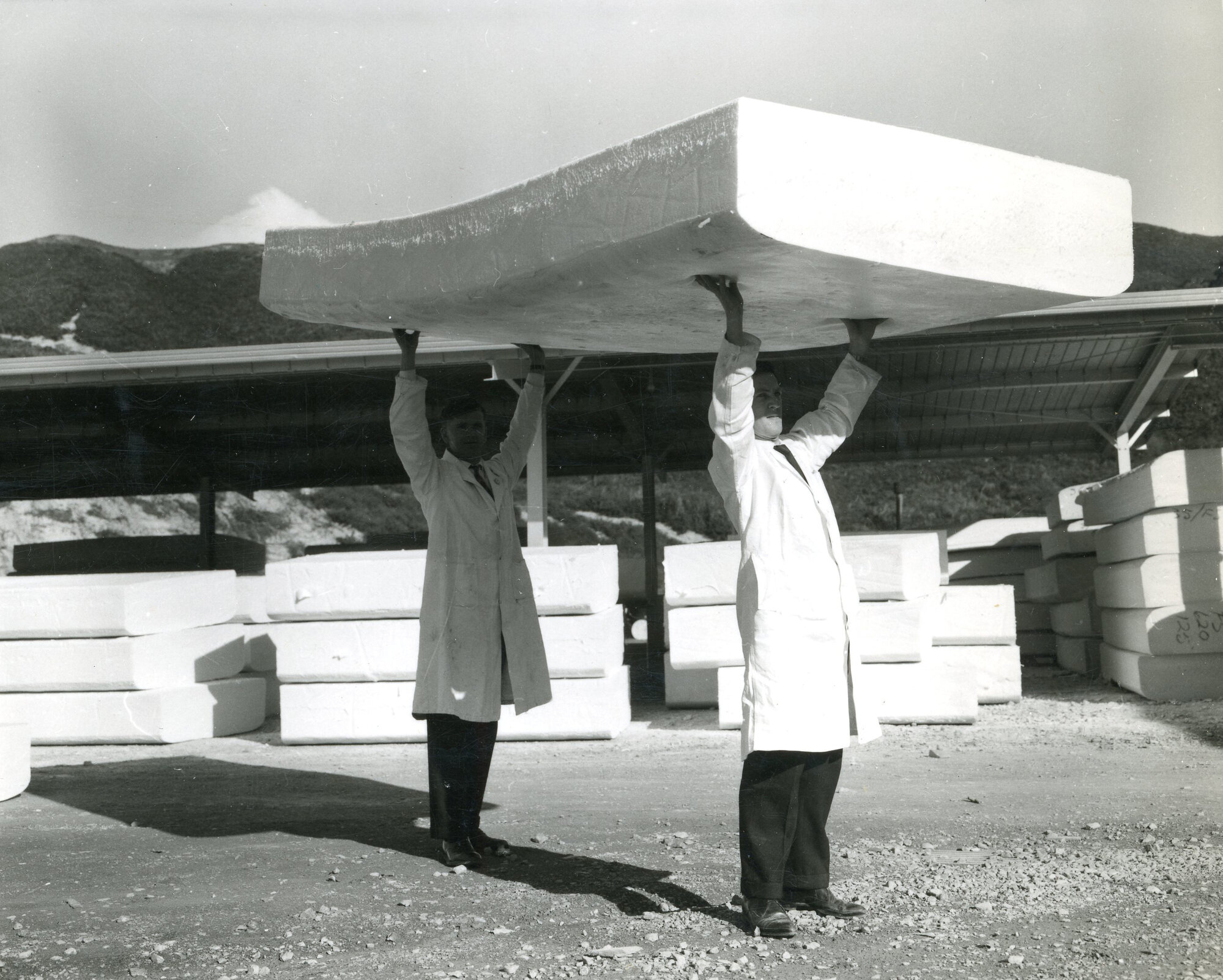 Felt and Textiles; Foam Slab; ca. 1960s