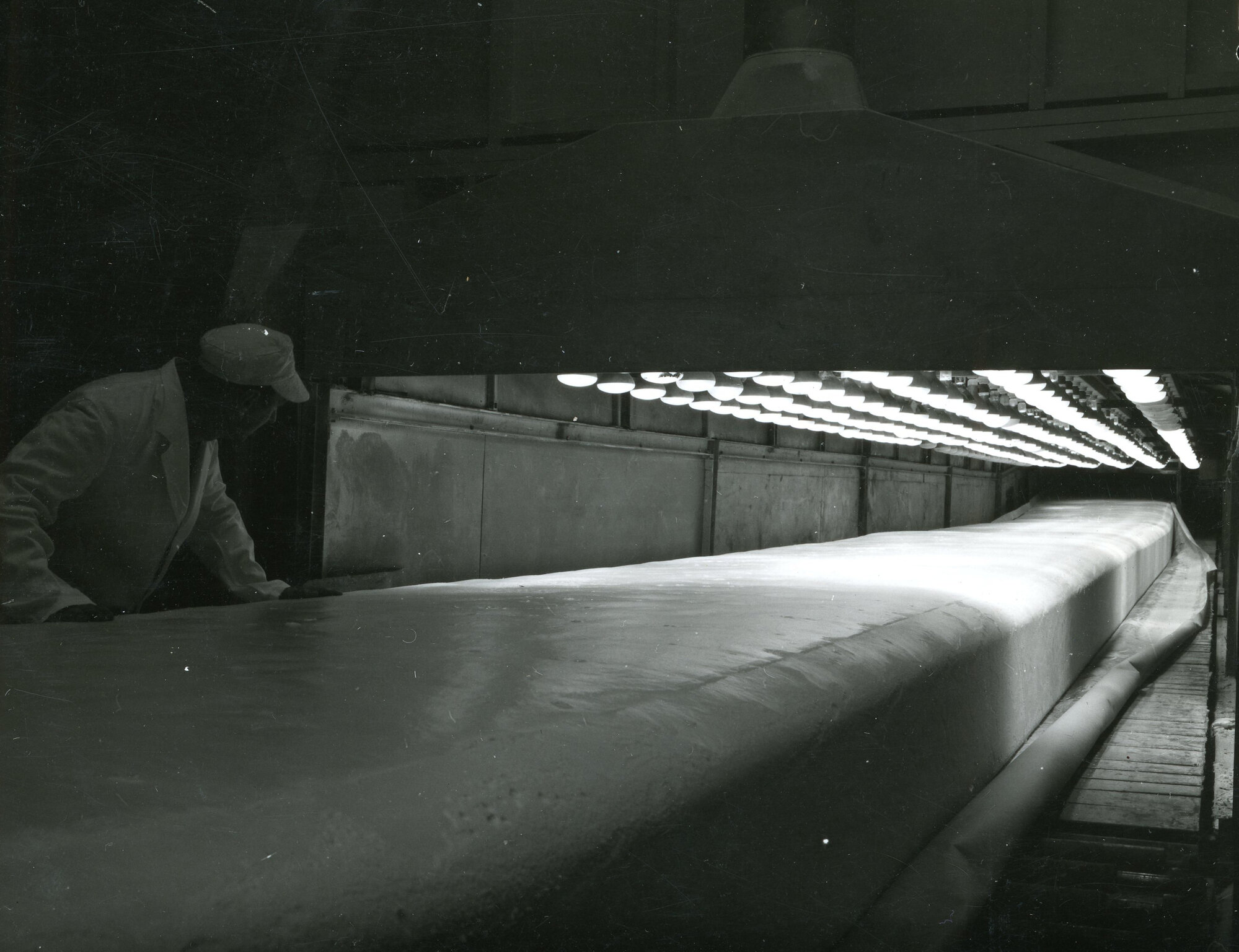 Felt and Textiles; Foam Production; ca. 1960s