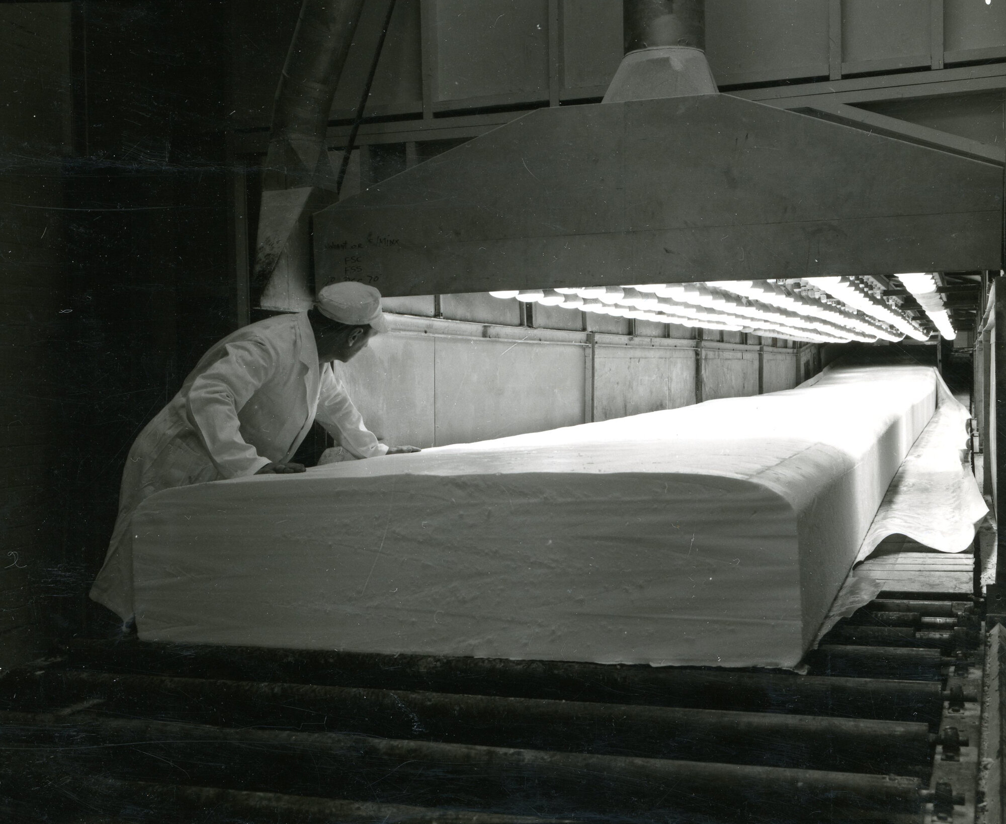 Felt and Textiles; Foam Production; ca. 1960s