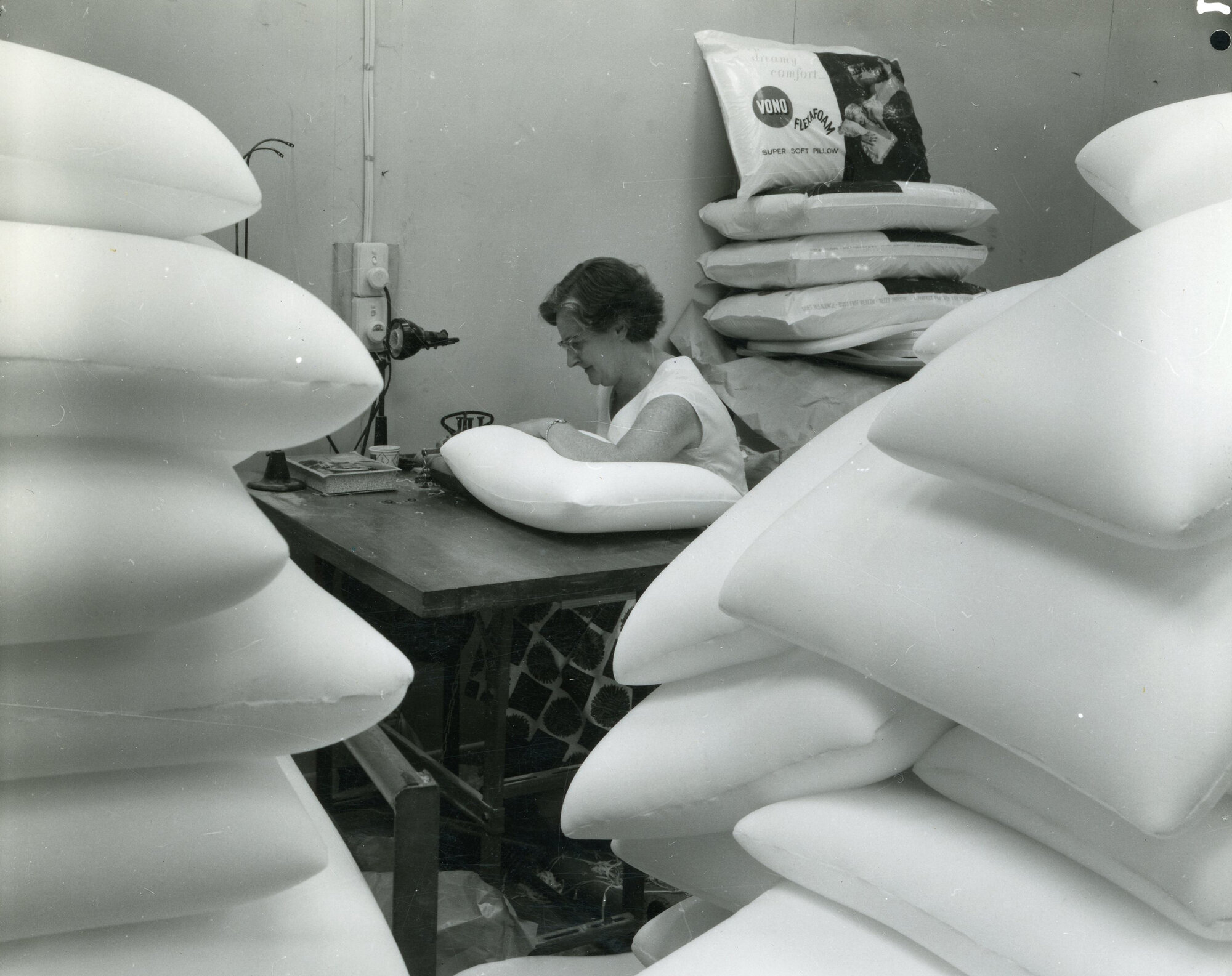 Felt and Textiles Factory Interior; ca. 1960s