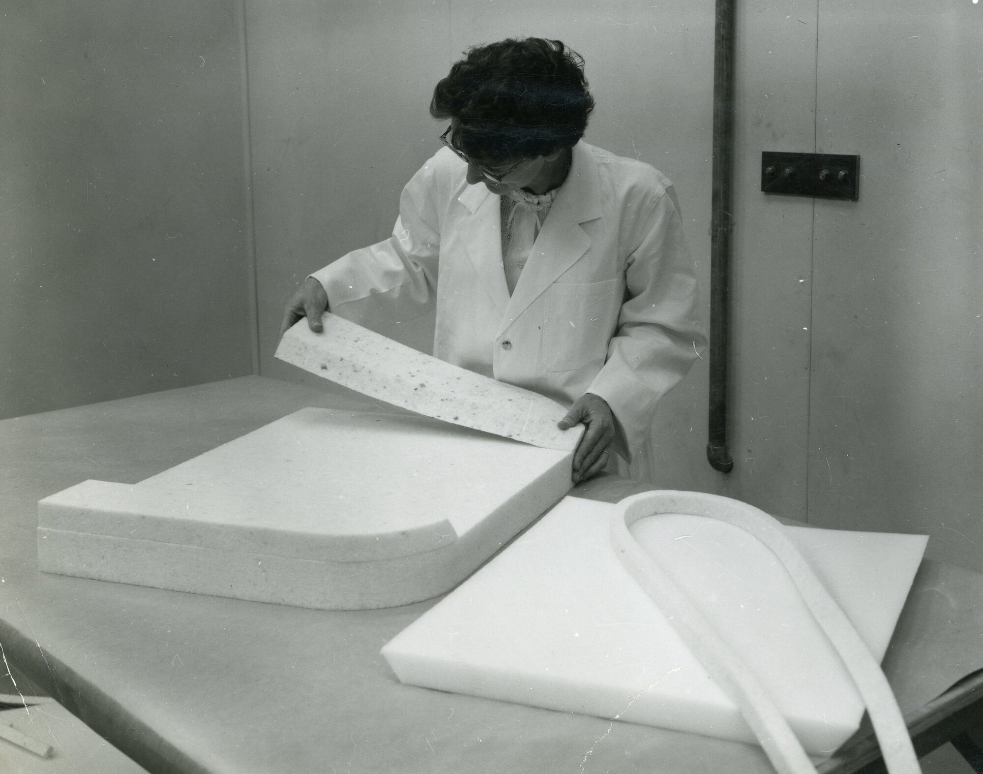 Felt and Textiles Factory Interior; ca. 1960s