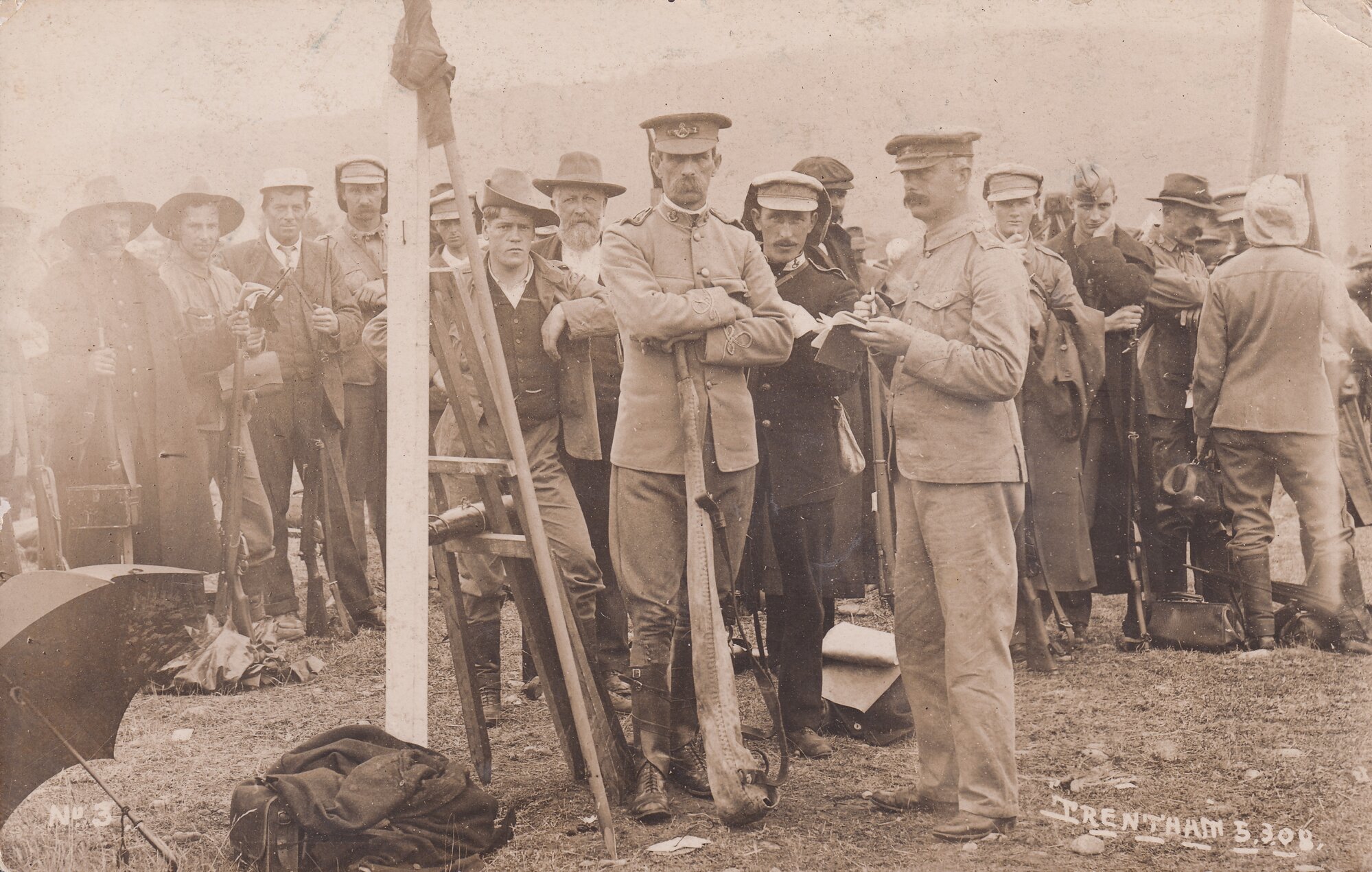 Trentham Rifle Range; 1908 