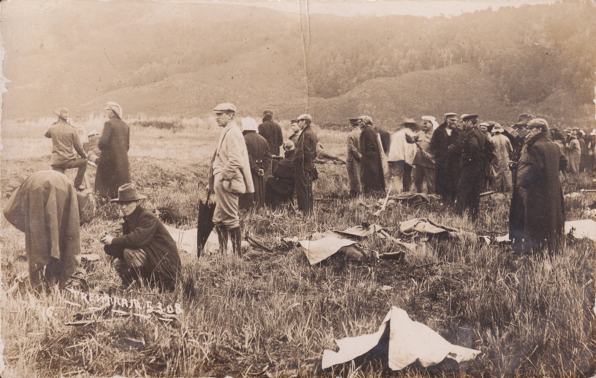 Trentham Rifle Range; 1908