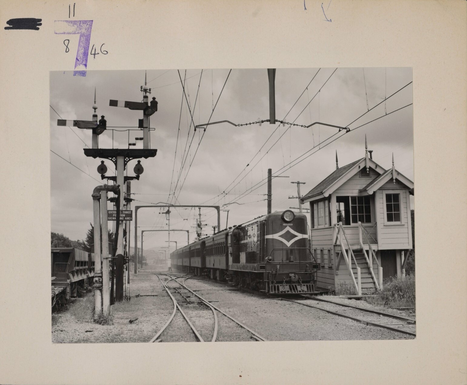 Rail Station; Upper Hutt; 1954