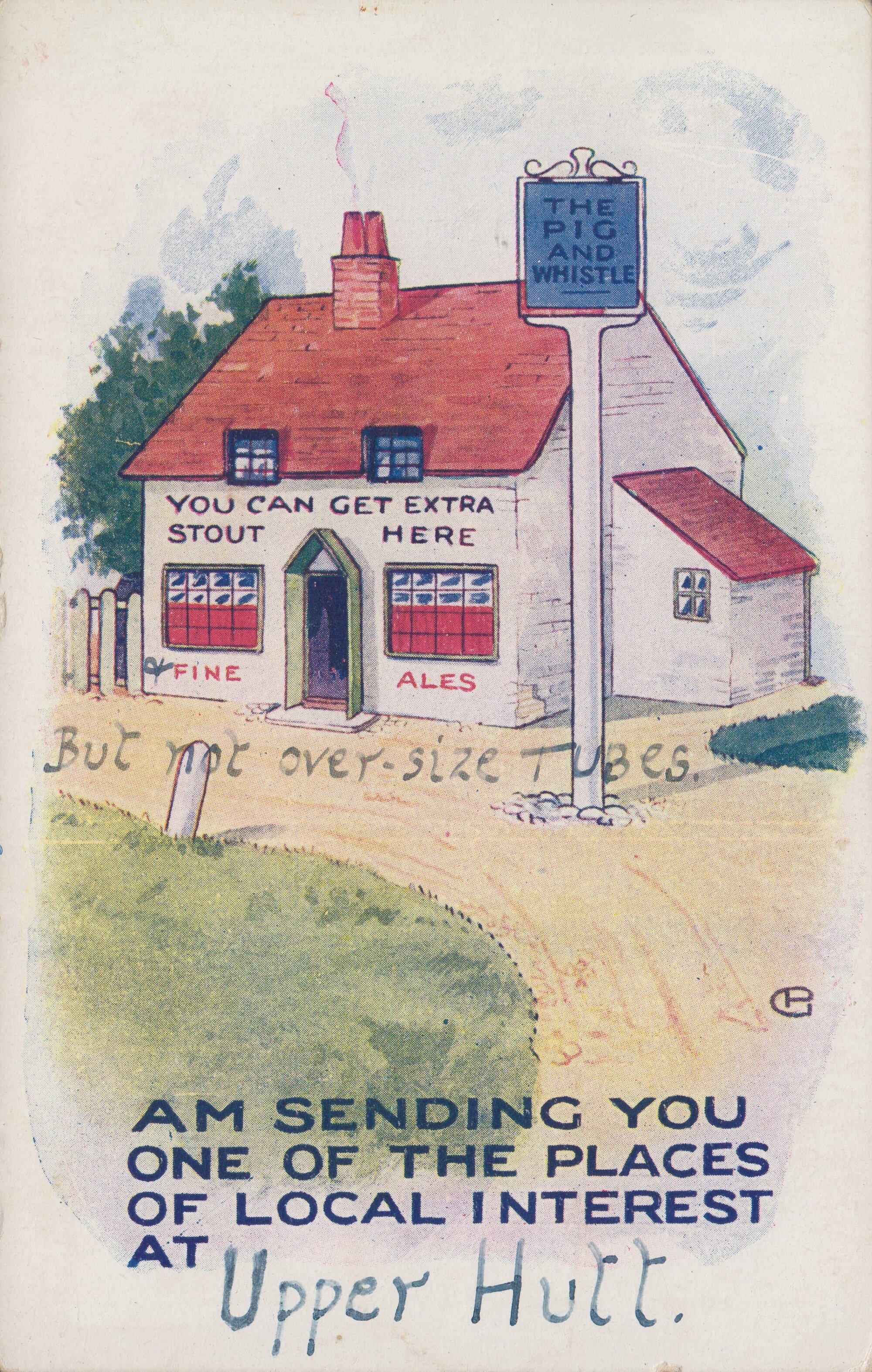 Postcard; Place of Local Interest; No Date