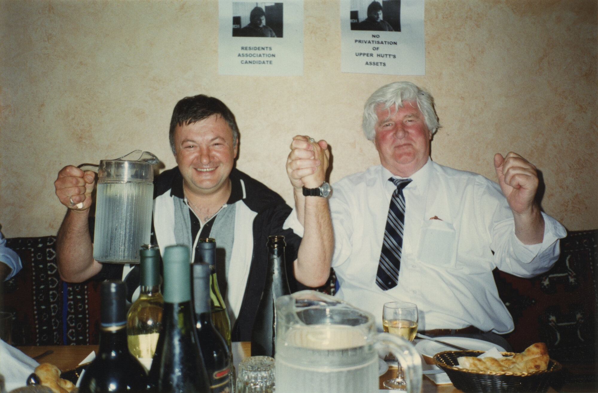 Upper Hutt Residents Association; Mike Sinai and Con Devitt; ca. 1980s