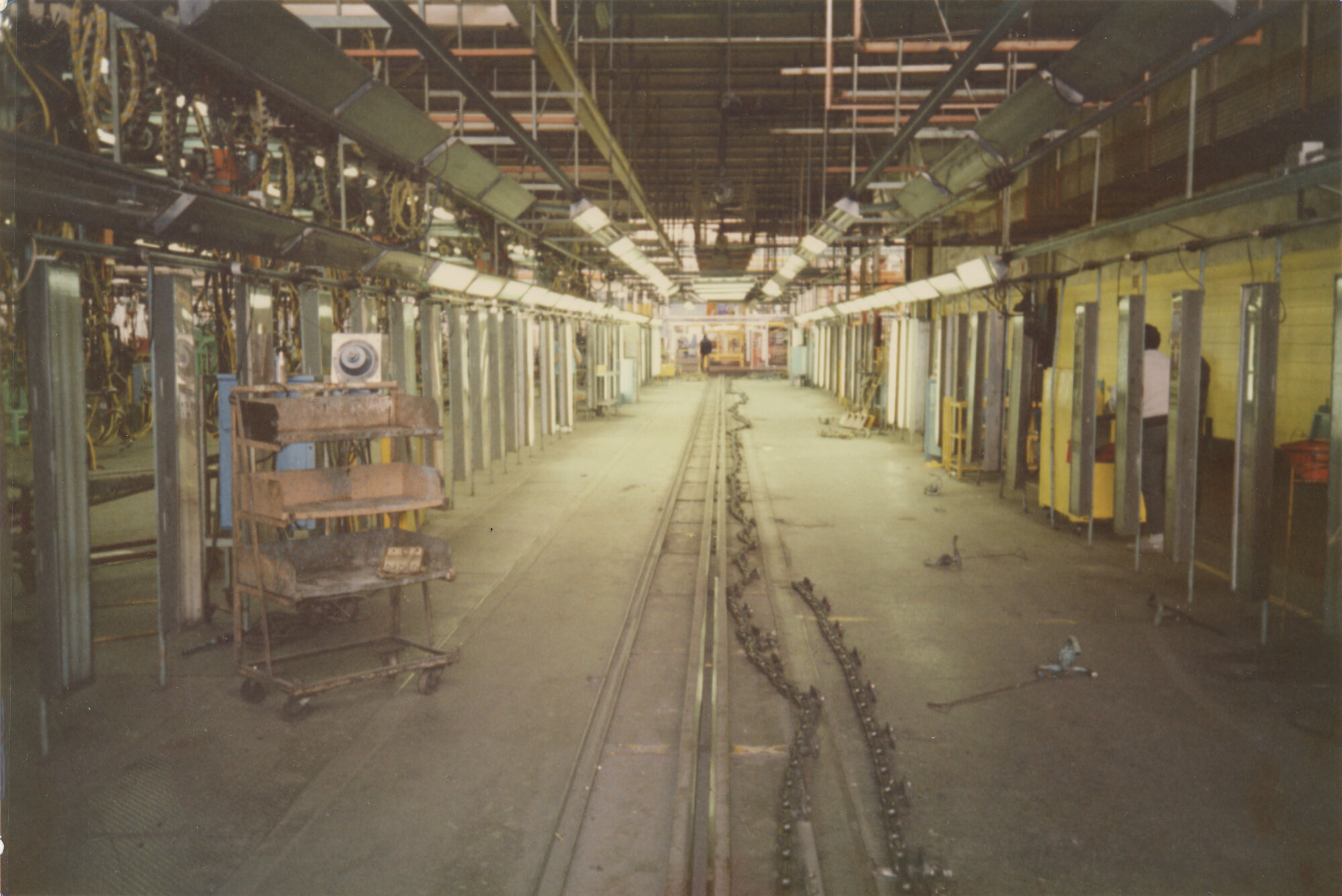 General Motors; Deconstruction of Assembly Line; ca. 1990