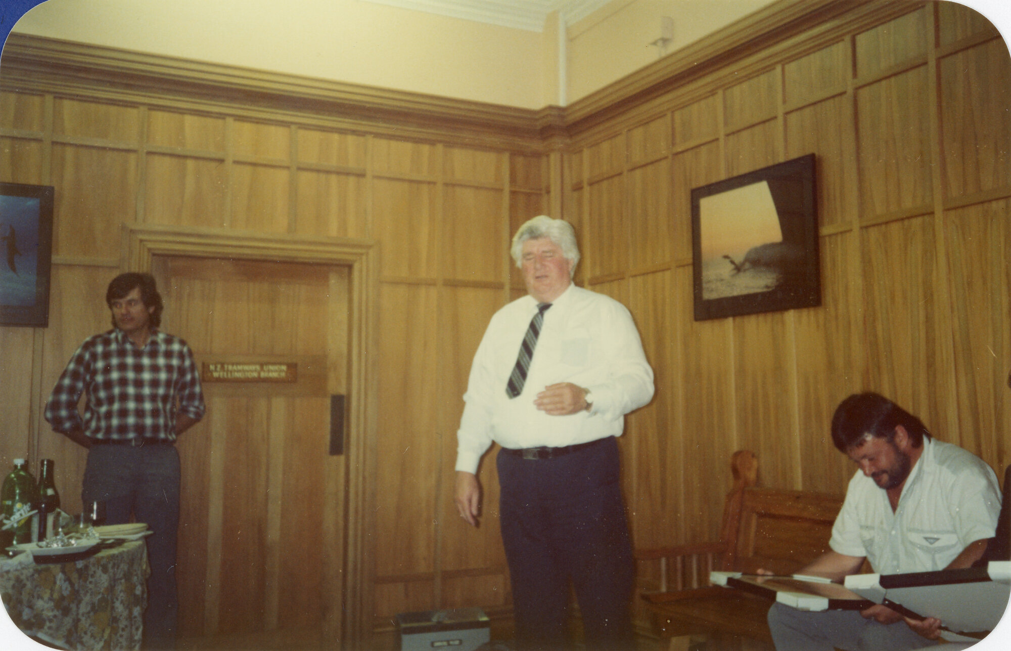 General Motors; Wellington Trades Hall; ca. late 1986