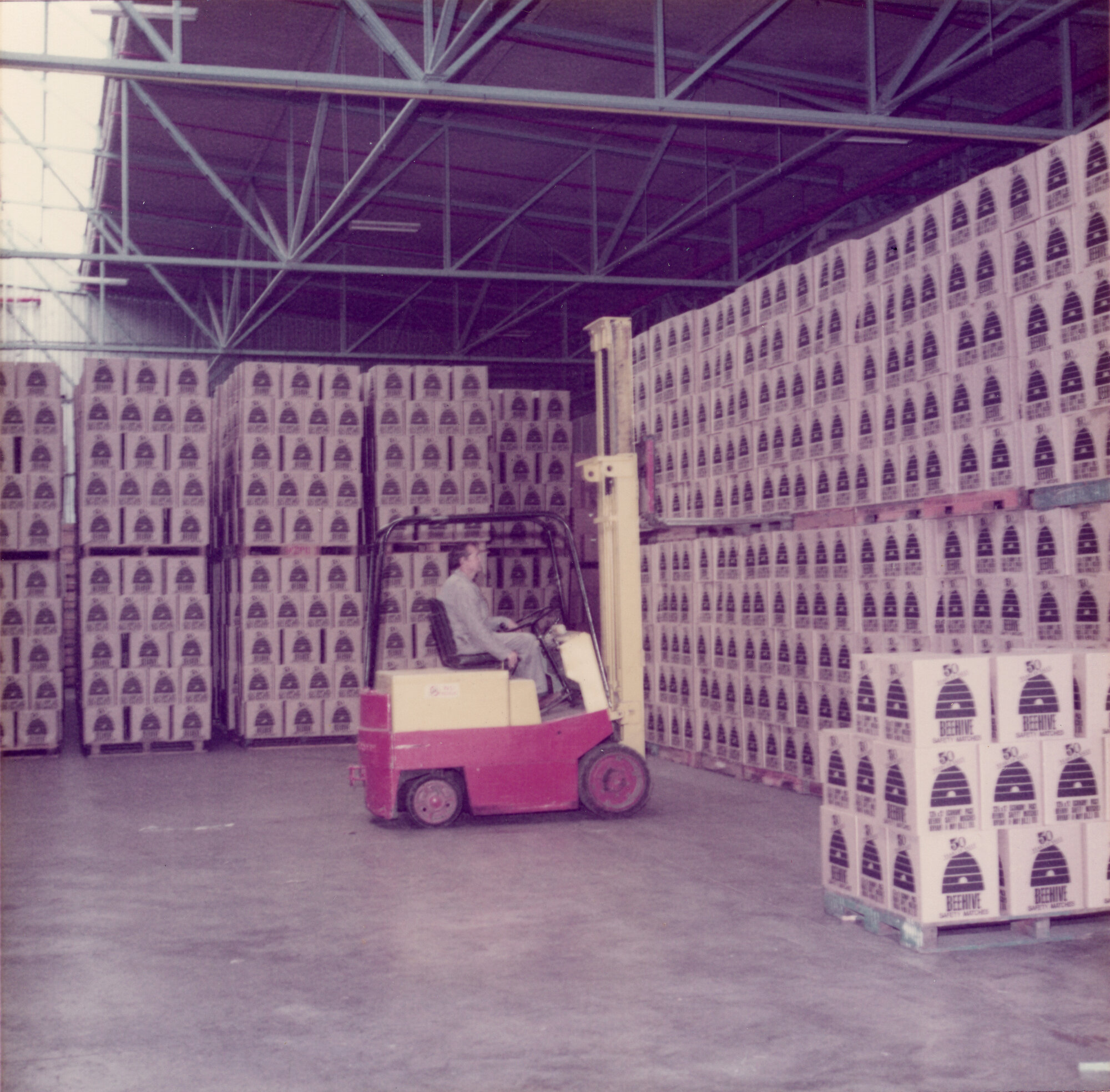 Bryant &amp; May; Forklift Operator; 1985