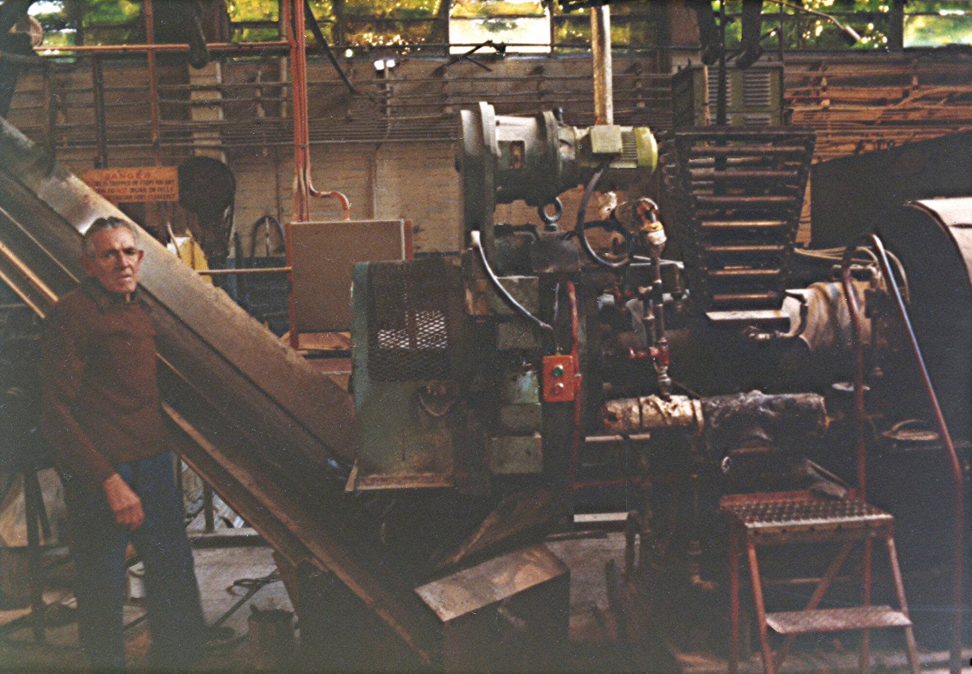 Dunlop (NZ) Ltd; Tube Section Rebuild; 1982