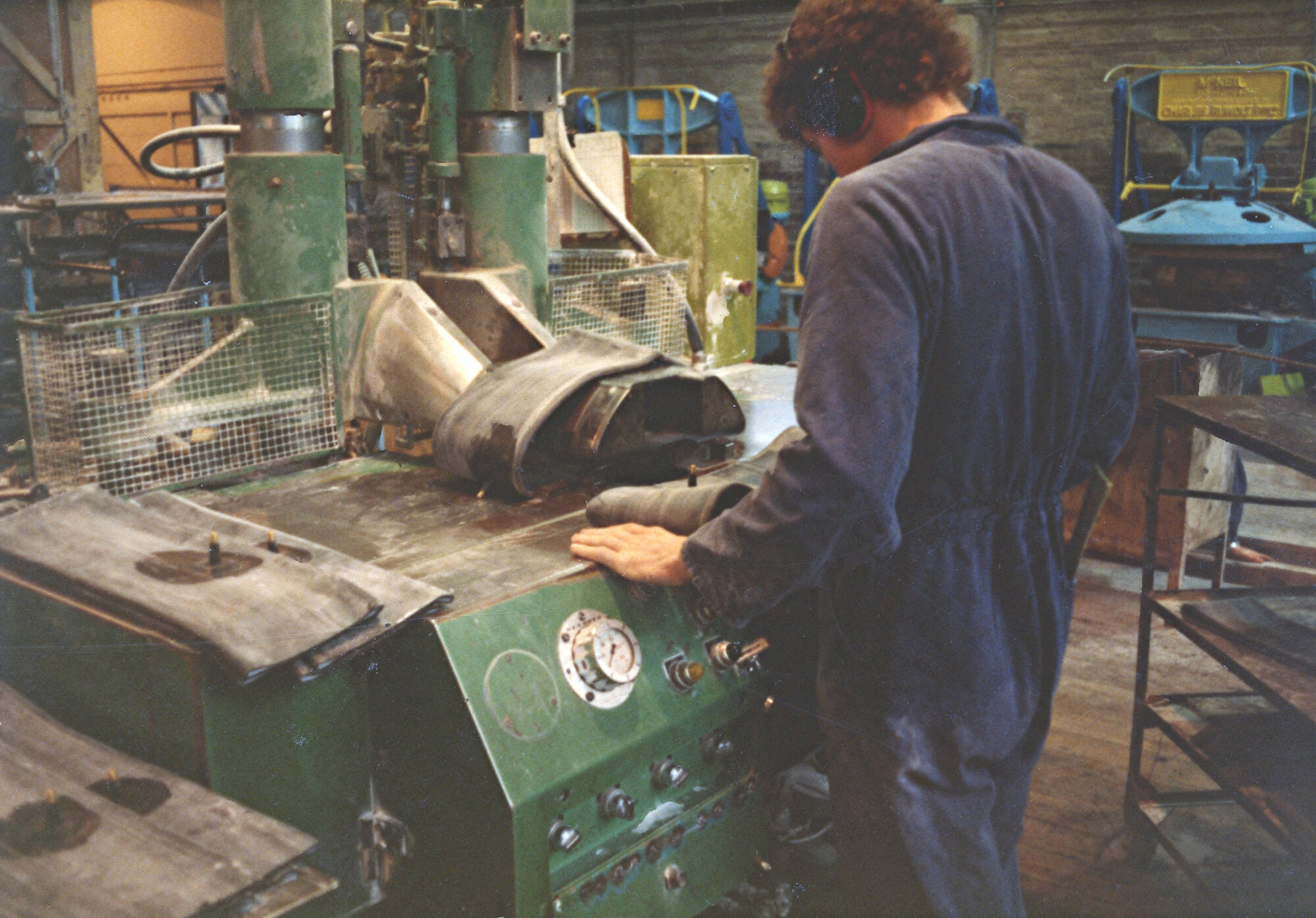 Dunlop (NZ) Ltd; Tube Section Rebuild; 1982