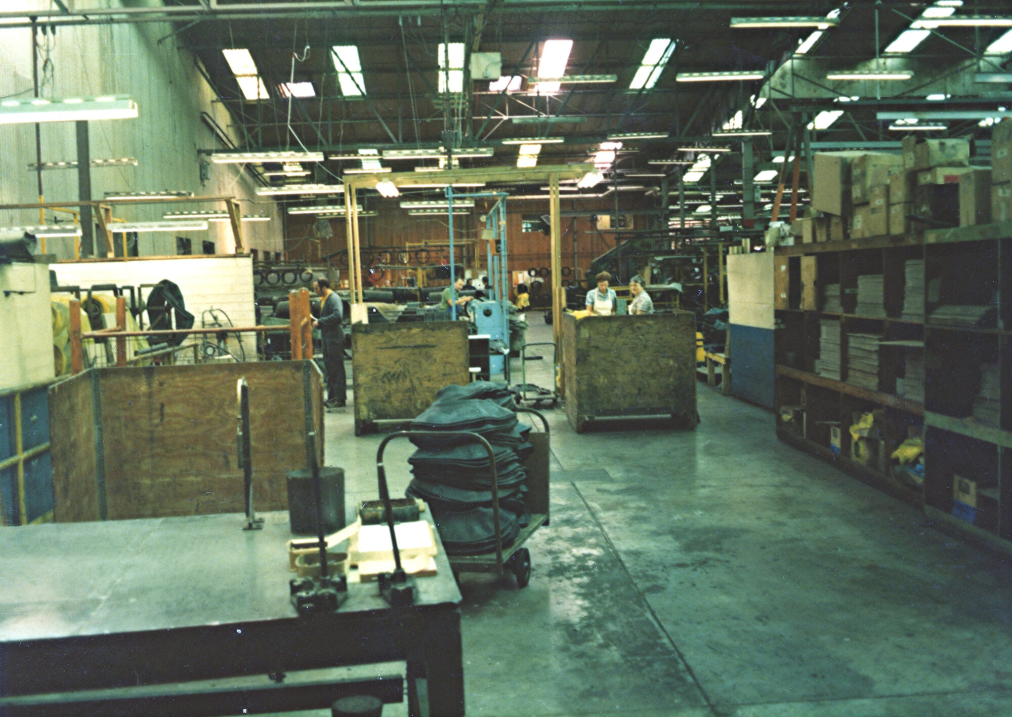 Dunlop (NZ) Ltd; Tube Section Rebuild; 1982