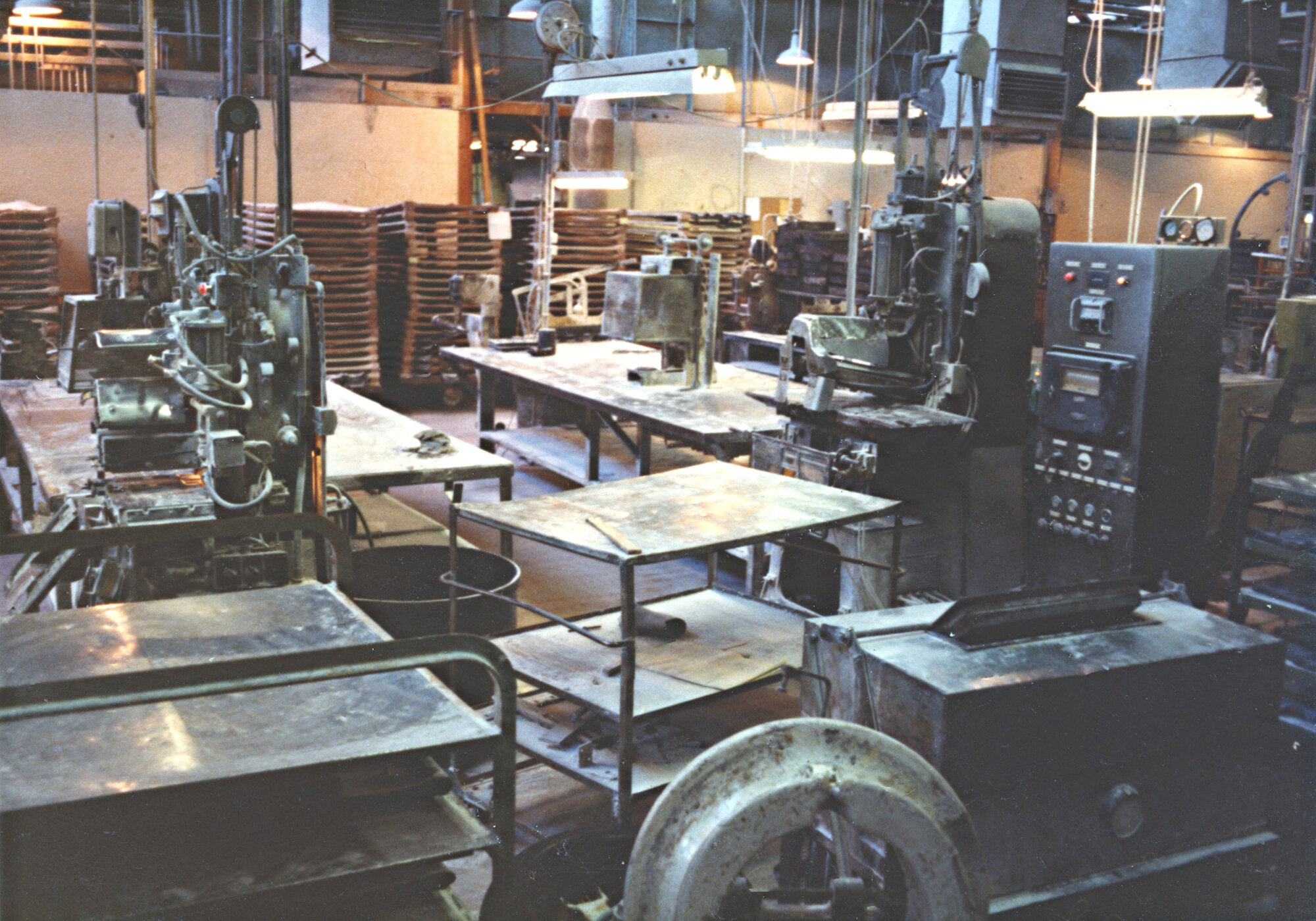 Dunlop (NZ) Ltd; Tube Section Rebuild; 1982