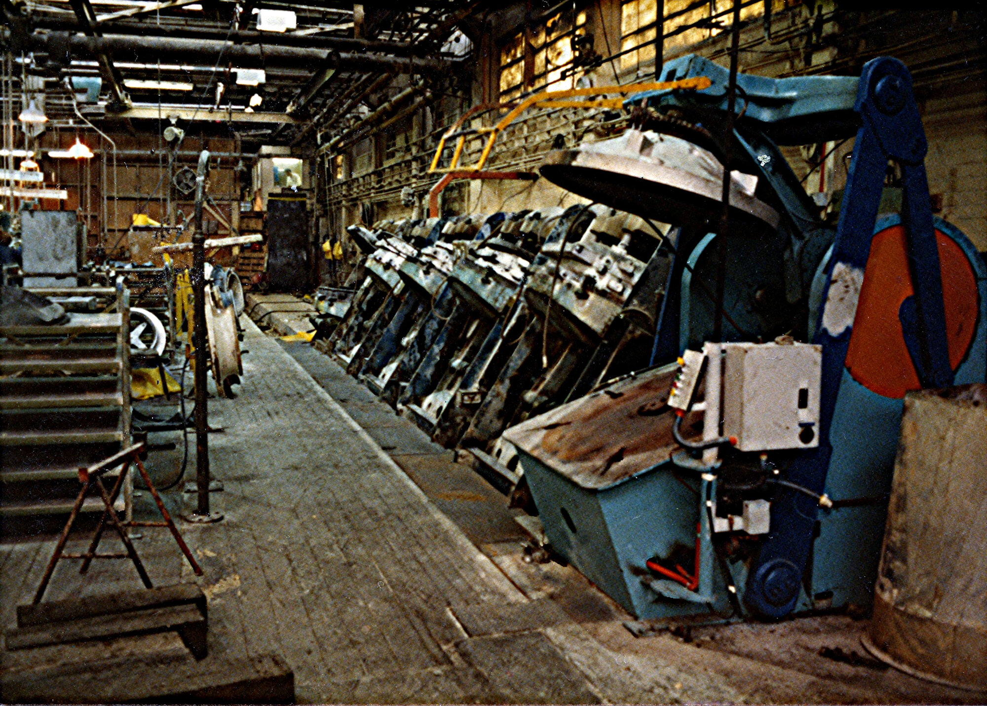 Dunlop (NZ) Ltd; Tube Section Rebuild; ca. 1983