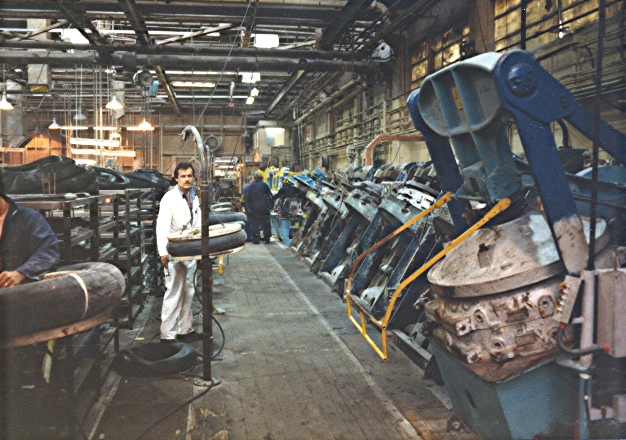 Dunlop (NZ) Ltd; Tube Section Rebuild; 1983